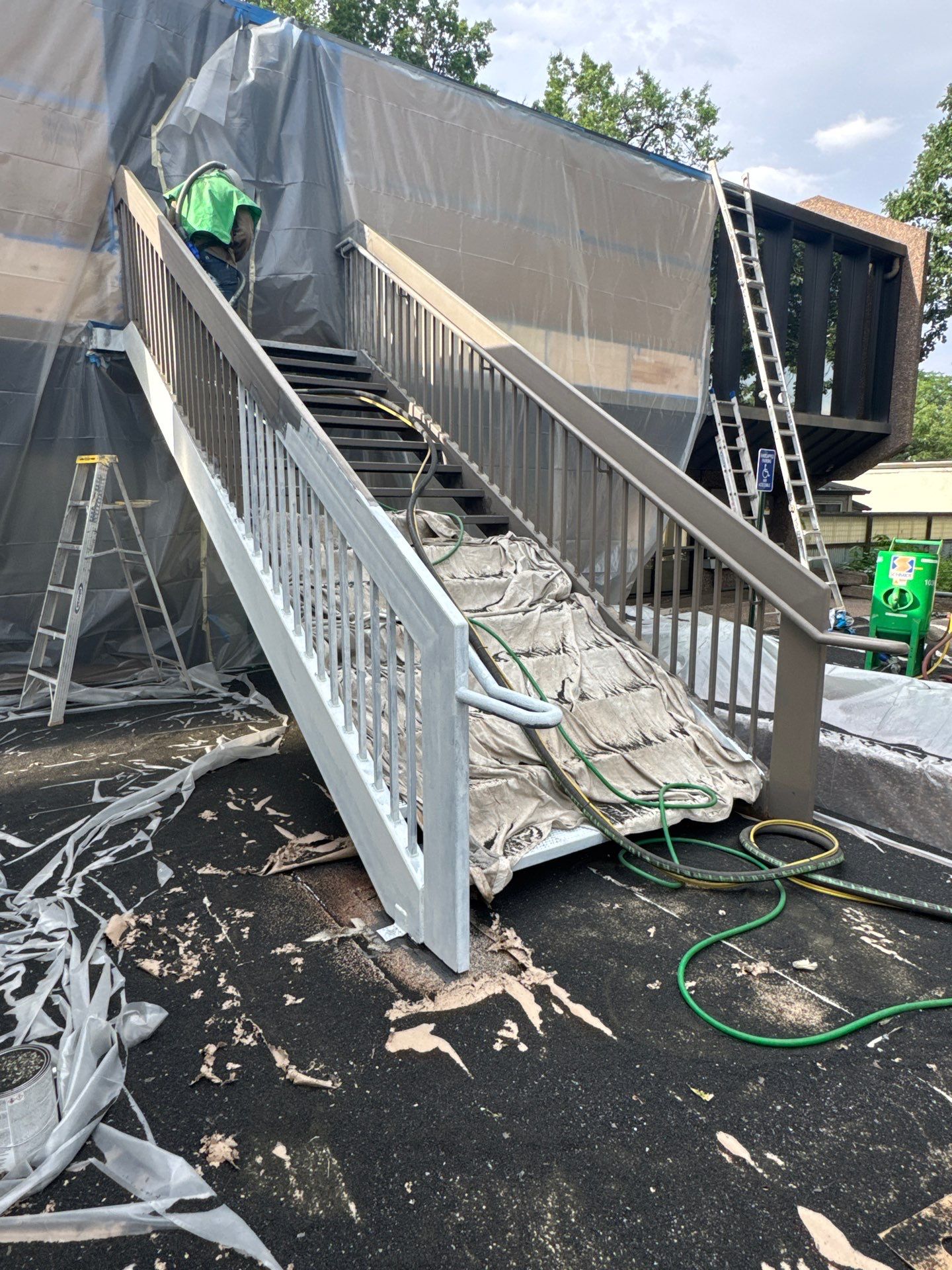 Meldrum Staircase by Five Star Painting of Fort Collins, Longmont, Golden and Thornton