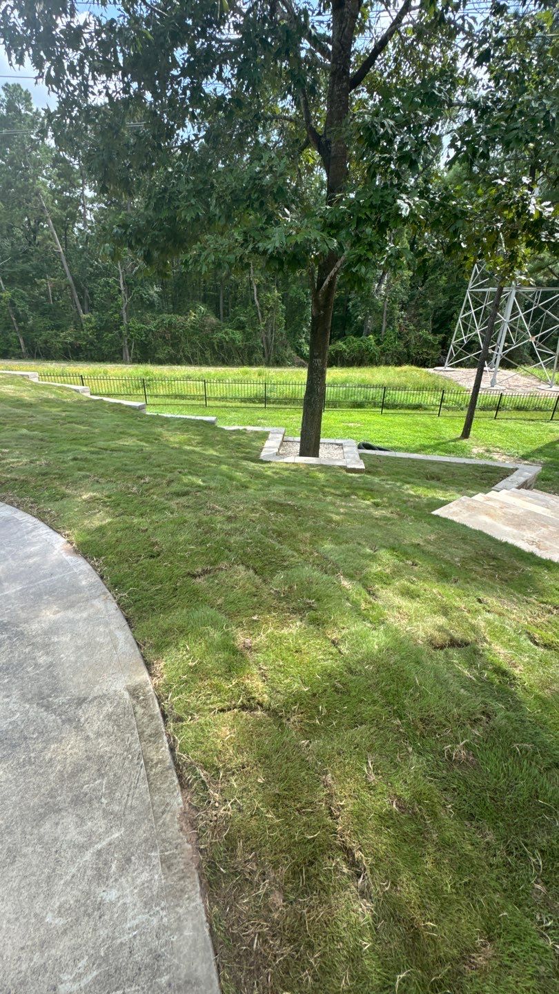 🏡 Duane’s Complete Retainer Wall & Hardscape Walkway by Texas Urban Elements