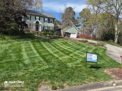 Lawn maintenance in Durham