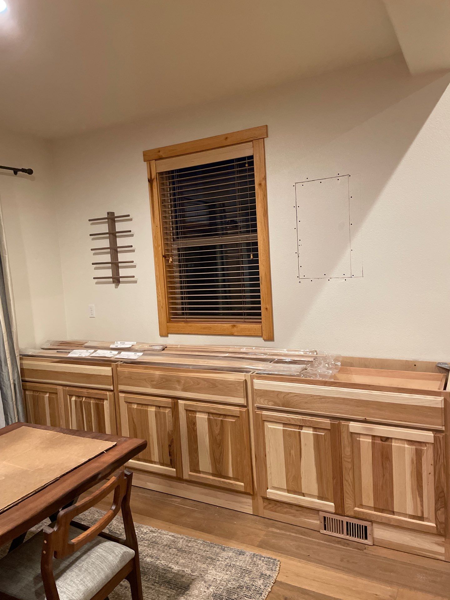 Cabinets and Entry Bench by The Tahoe Tradesman