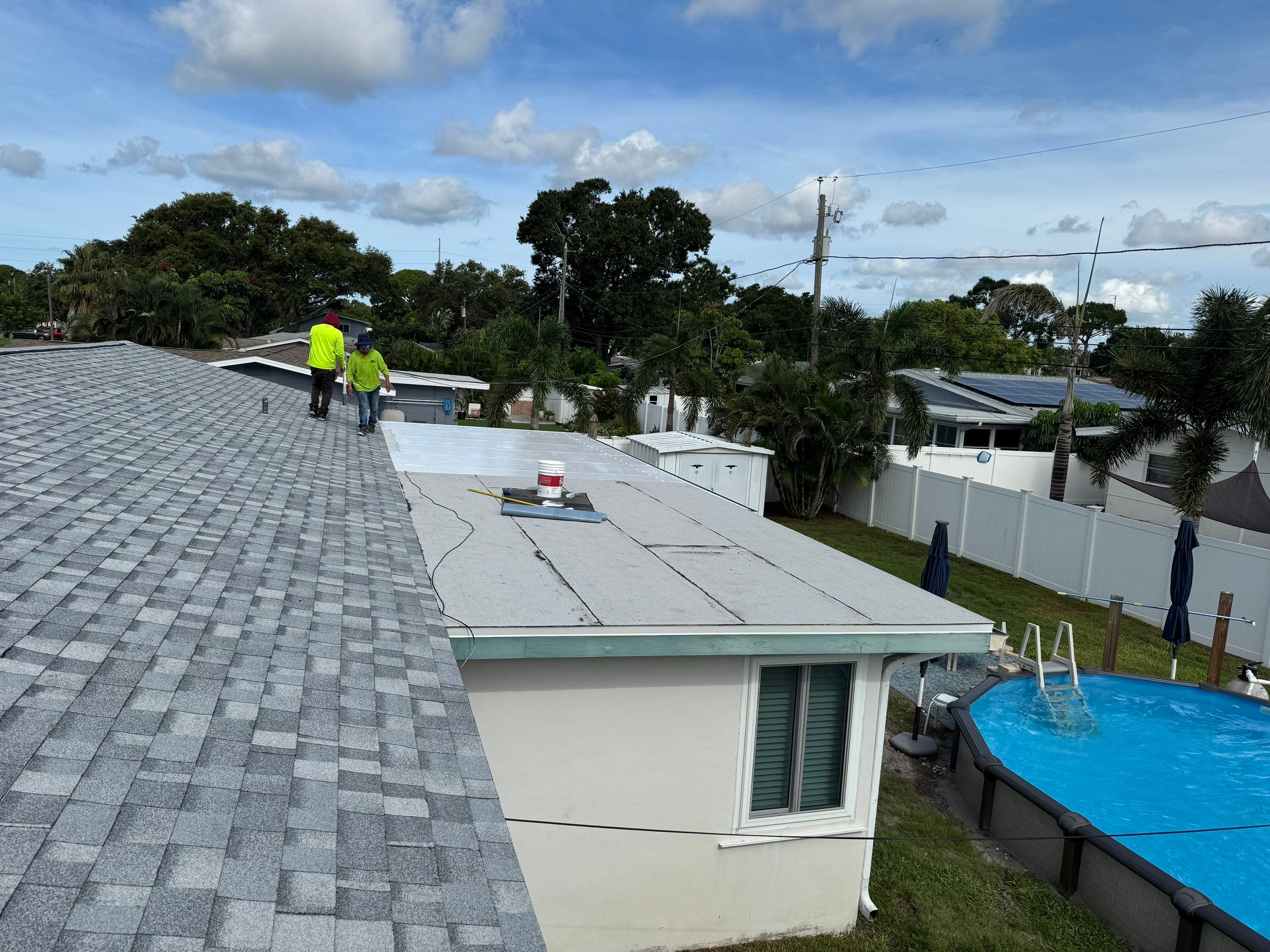 Project in St. Petersburg 33710 by Mitchell Roofing Company LLC 