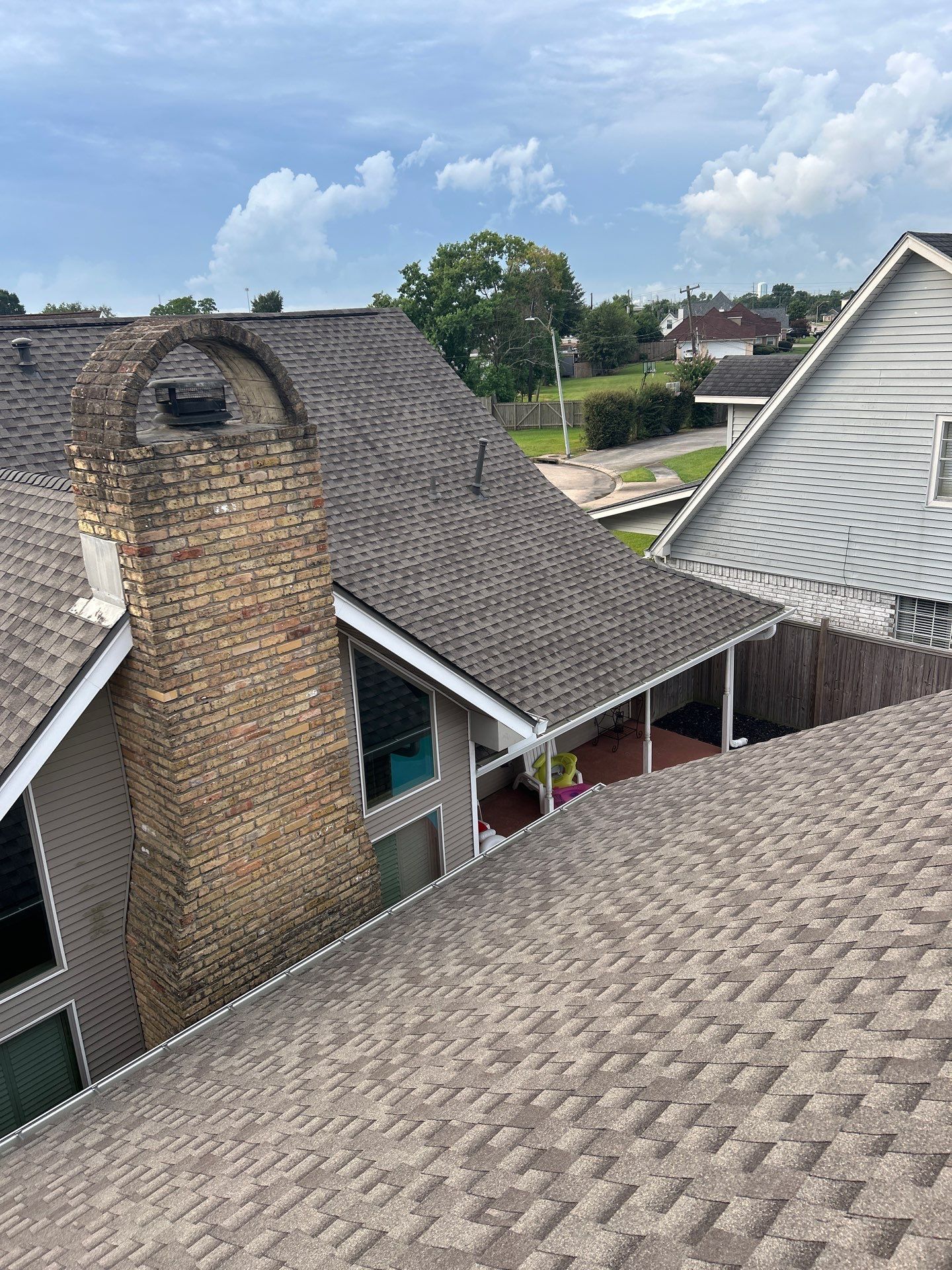 Residential Roof Replacement using GAF HDZ - Weathered Wood by Elite Roofing LLC