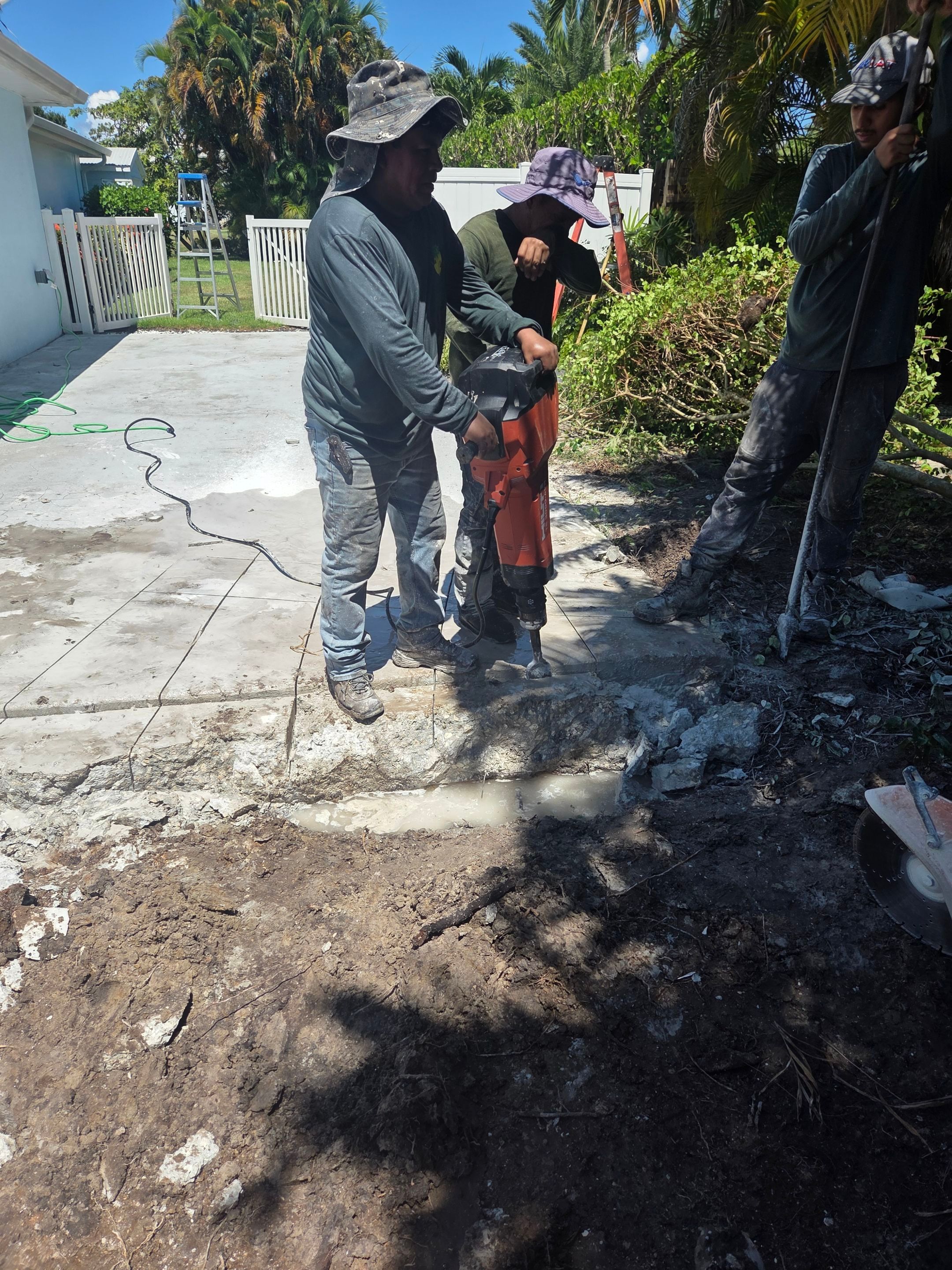 Stuart Showcase: Turning Concrete Chaos into Paver Perfection by Alpha Zeta Enterprises Inc