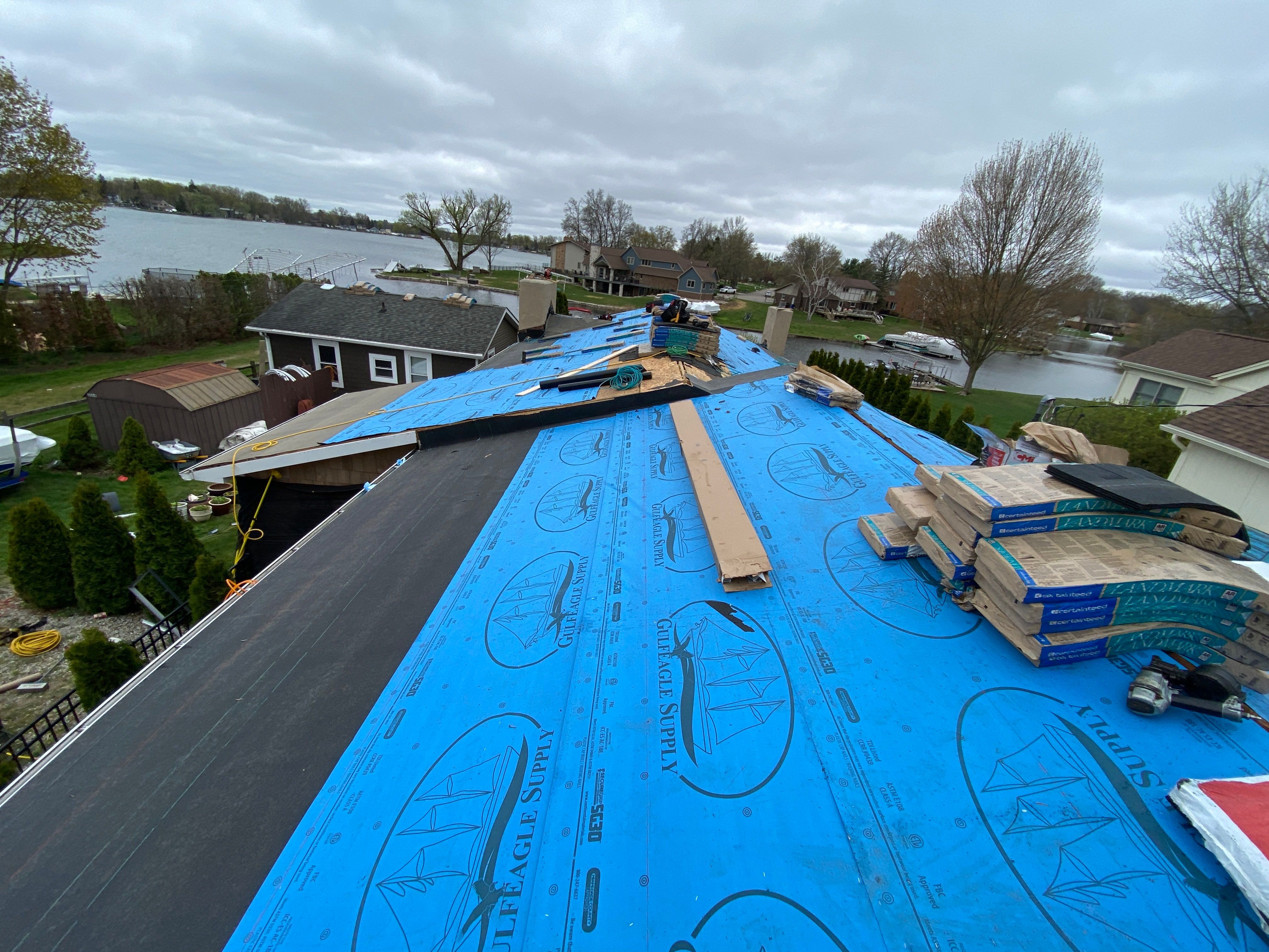 Roof Replacement using CertainTeed Landmark by 180 Contractors