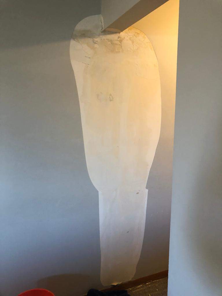 Interior Damage using pictures  by storm restoration services inc