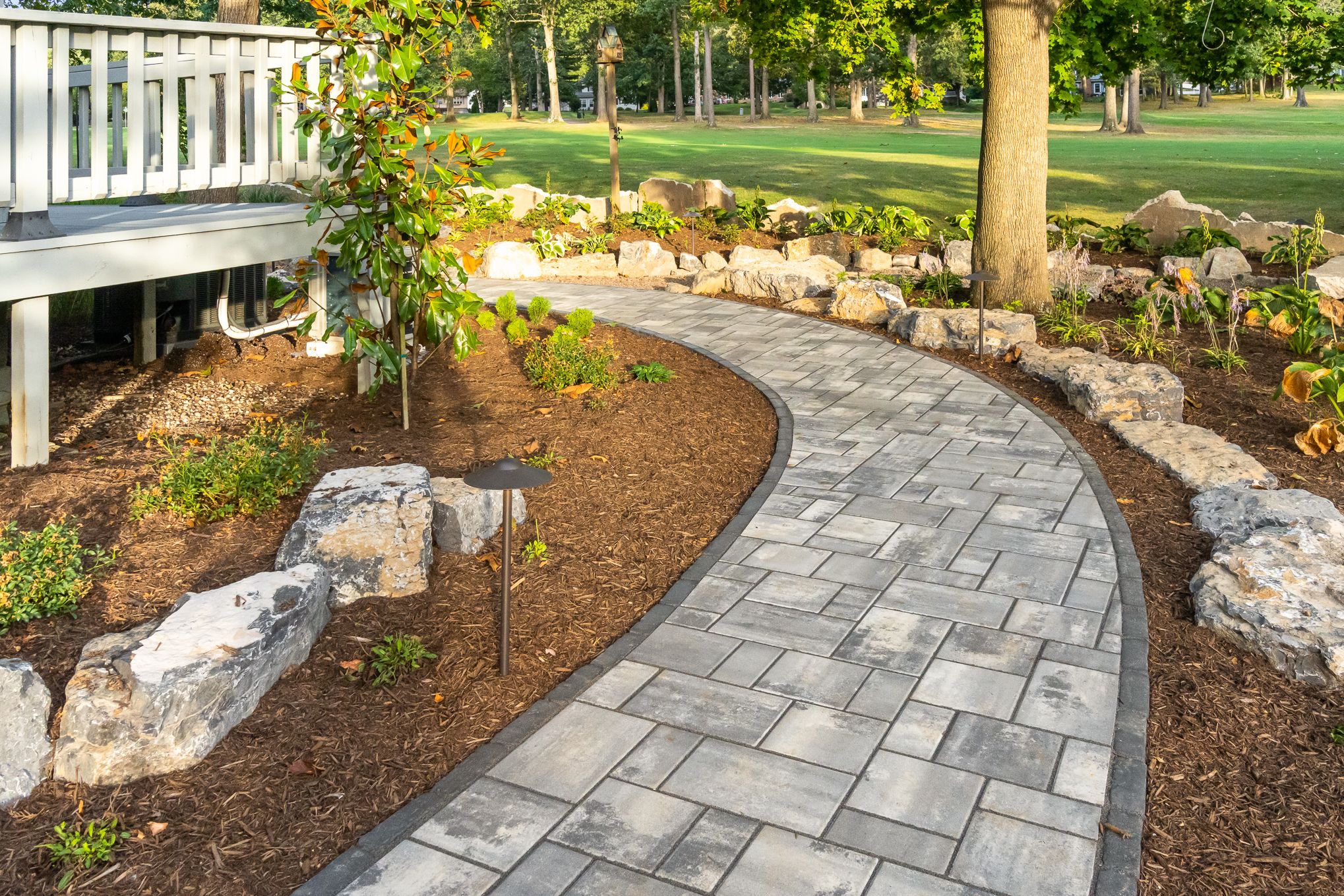 Penn National Project by Potted Luck Landscape