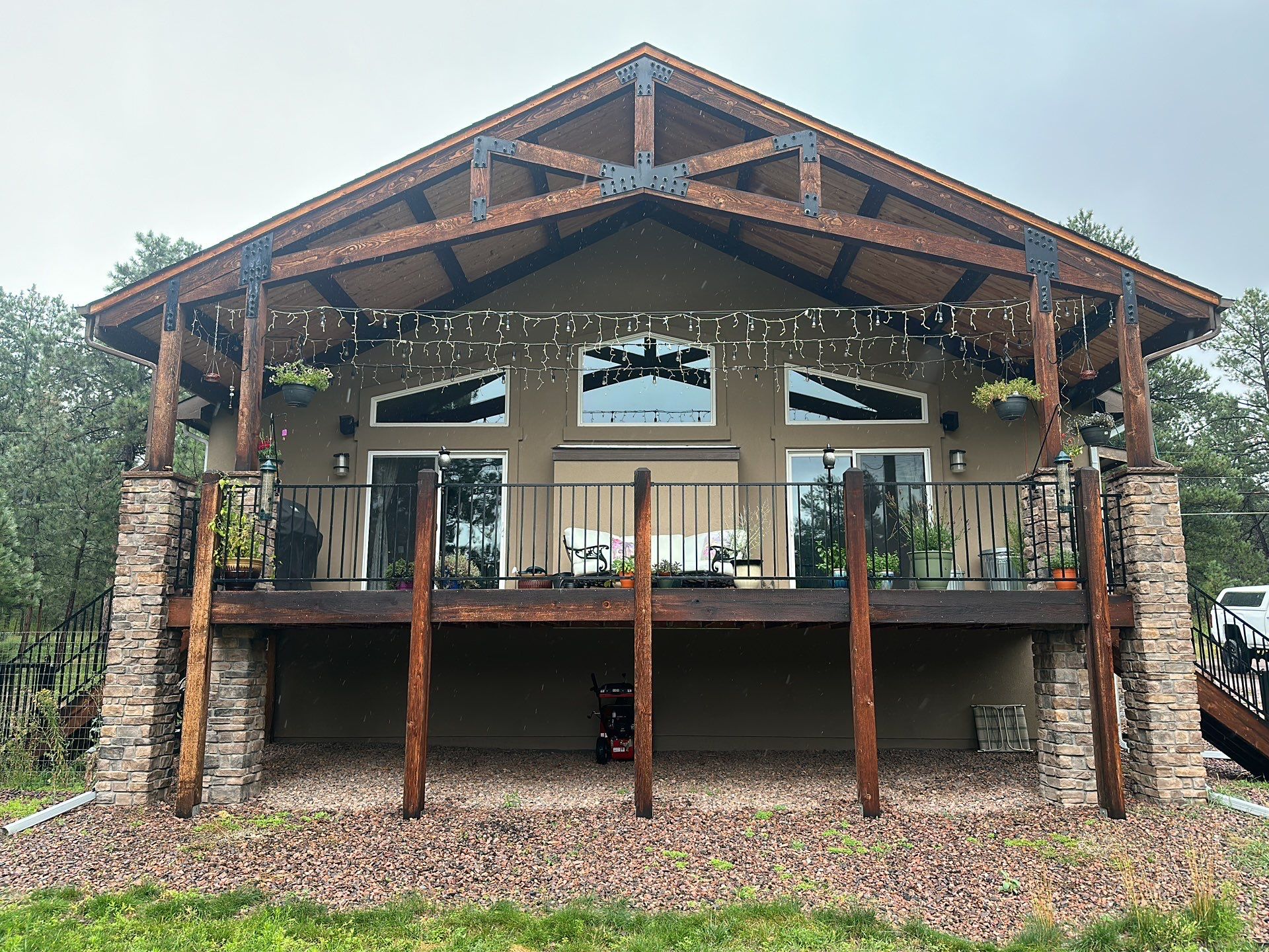 Storm Related Insurance Claim by Alpine: Roofing, Stucco, Windows, and Doors