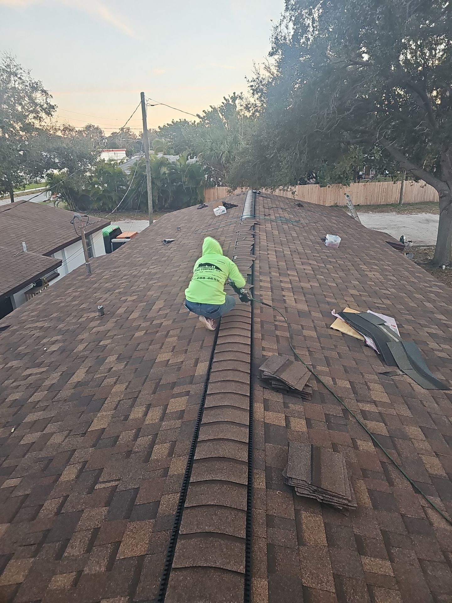 Project in Pinellas Park 33781 by Mitchell Roofing Company LLC 