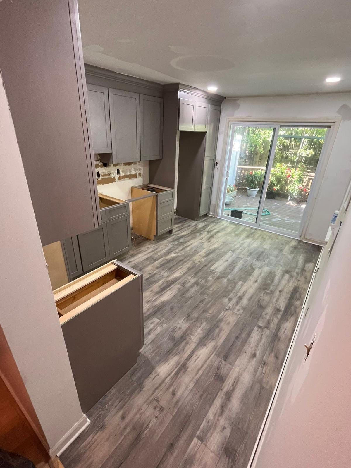 Kitchen Remodel using Cabinets by Home Concepts Construction