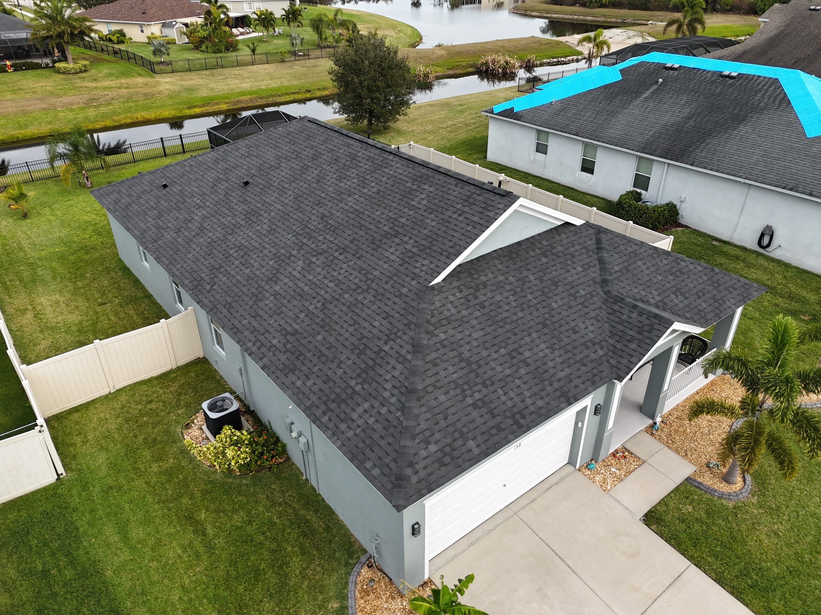 Roof Replacement in Apollo Beach Fl. by Steadfast Roofing 