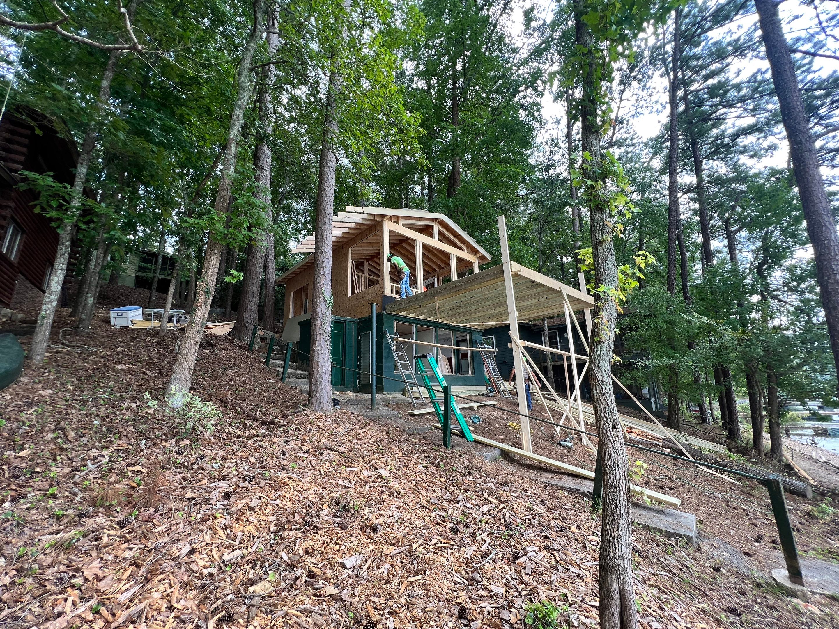 Lakefront Room Addition and Custom Deck Build in Acworth by Swift Home Renovations 