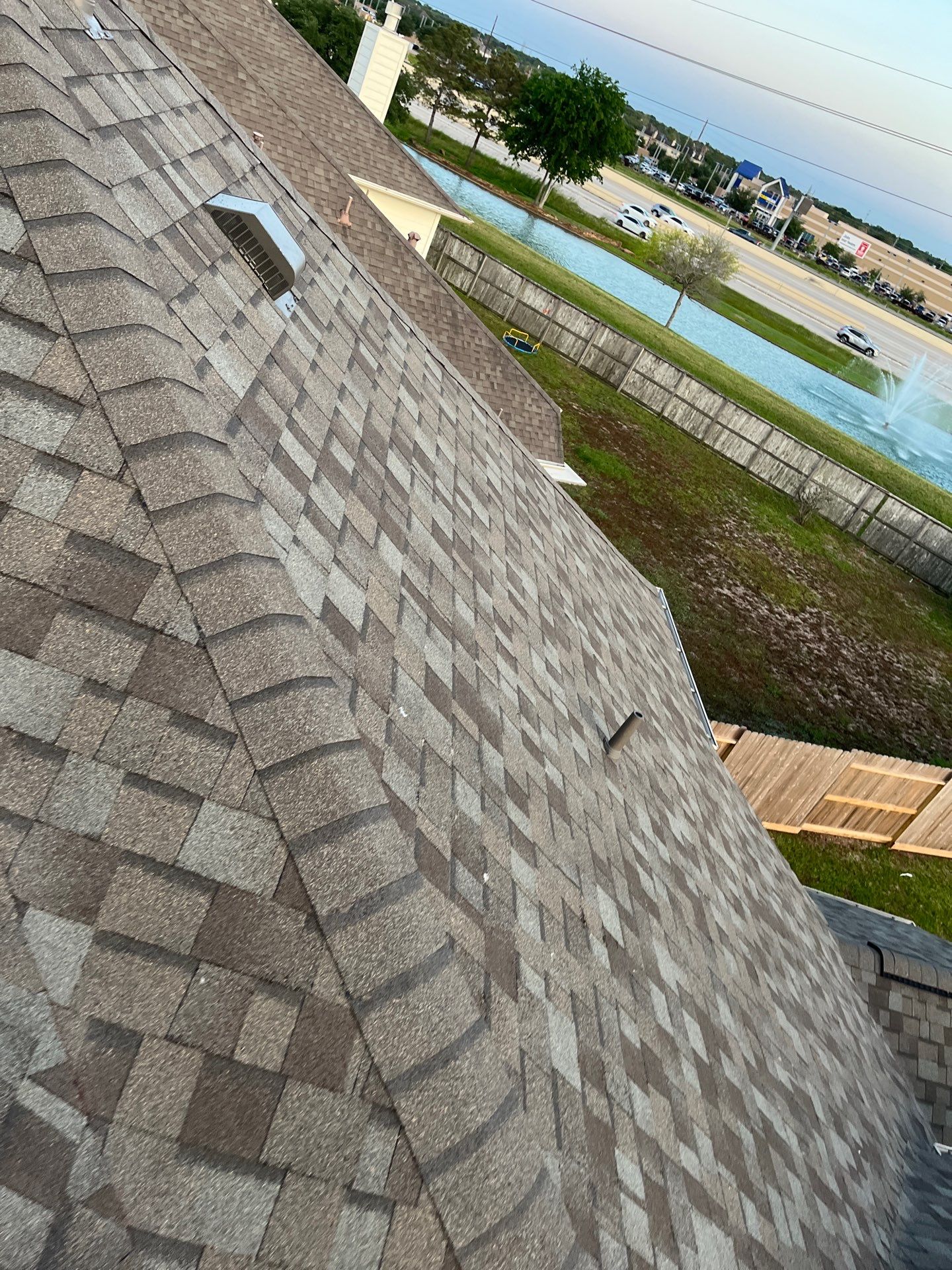 Residential Roofing Installation using Owen's Corning Duration (Lifetime) Shingles by Roof Repair Company