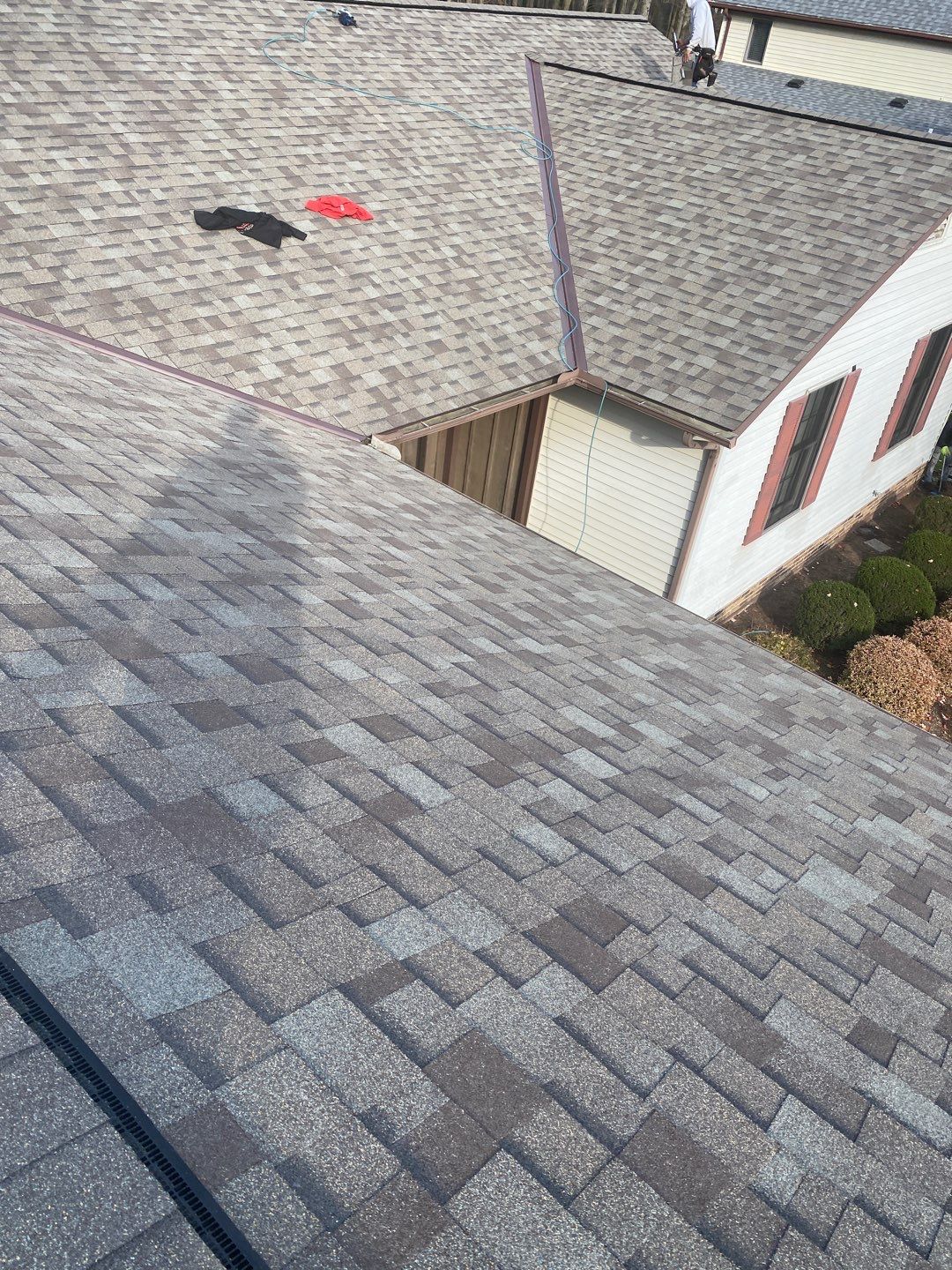 Residential Roofing Installation using Owens Corning Duration, Driftwood by Absolute Roofing and Construction