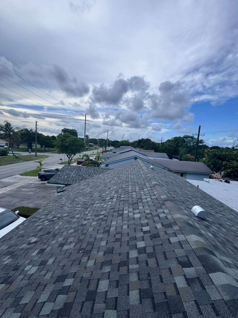 Full Architectural Shingle and Flat Roof Replacement in Pompano Beach by Art's Roofing & Construction