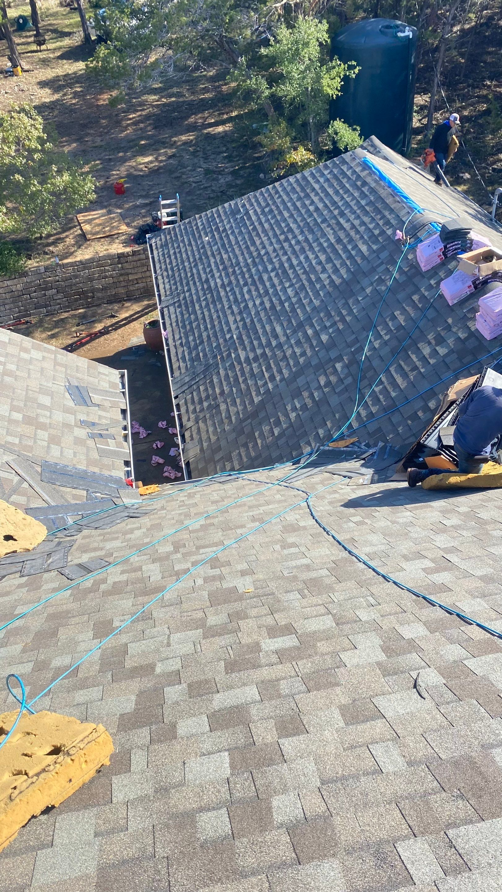 Residential Roof Replacement using Owens Corning 30 year Architectural Shingles by Premier Roofing and Contracting