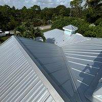 24ga 1" Nail-Strip Mill Finish by Total Roofing System The Metal Roof Experts