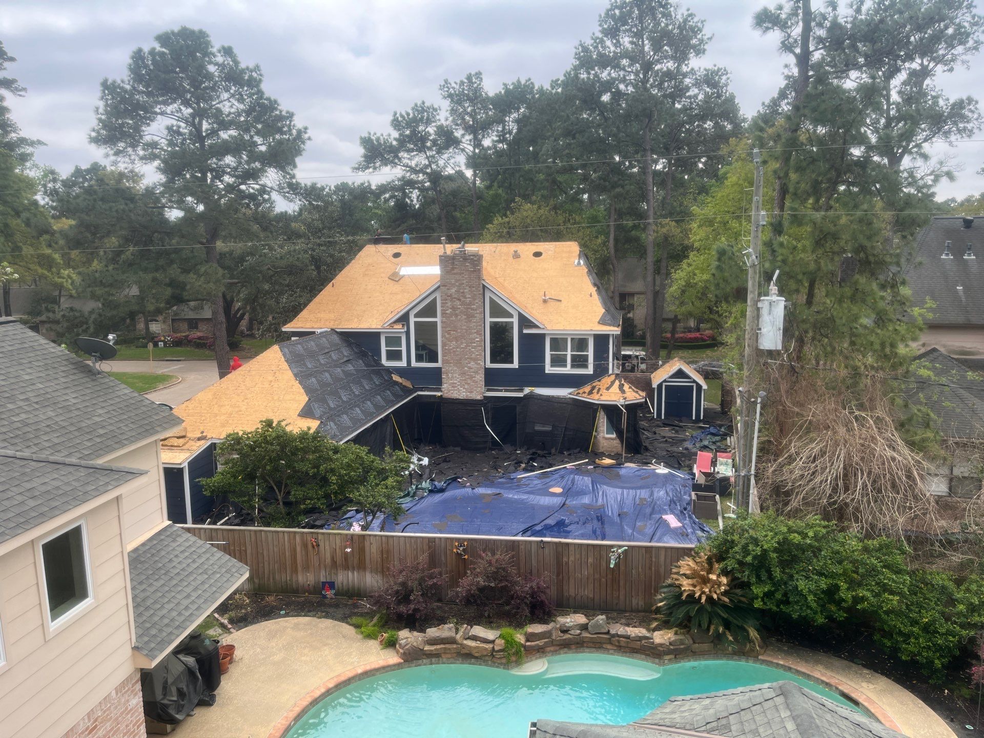 Residential Roofing Installation using Owen's Corning in Champions, Tx by Roof Concepts Construction