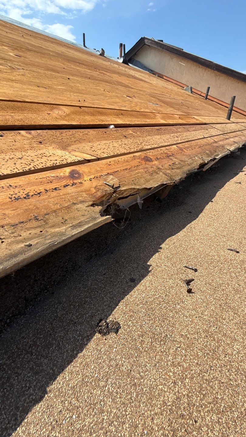 San Diego Roof Replacement and Wood Fascia Repair with Malarkey Materials by Reliable Roofing San Diego Inc.