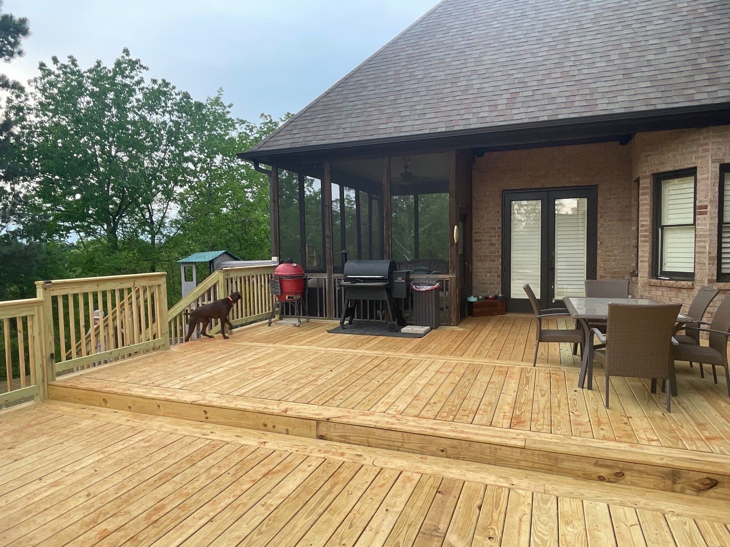 Scout Ridge - Deck Installation  by Pillar and Pine