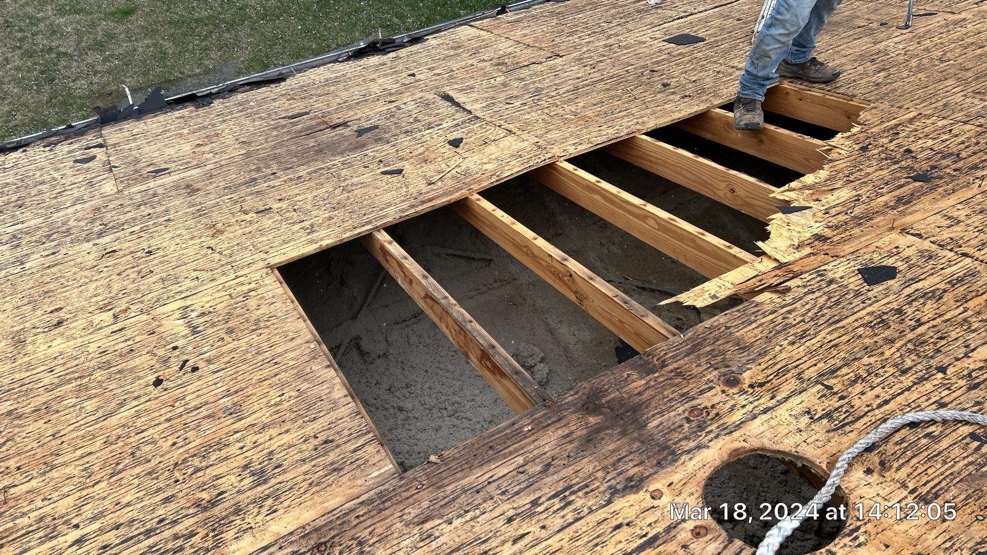 Commercial Roofing Installation using Performance Panel Metal - Frost Black by RoofX 