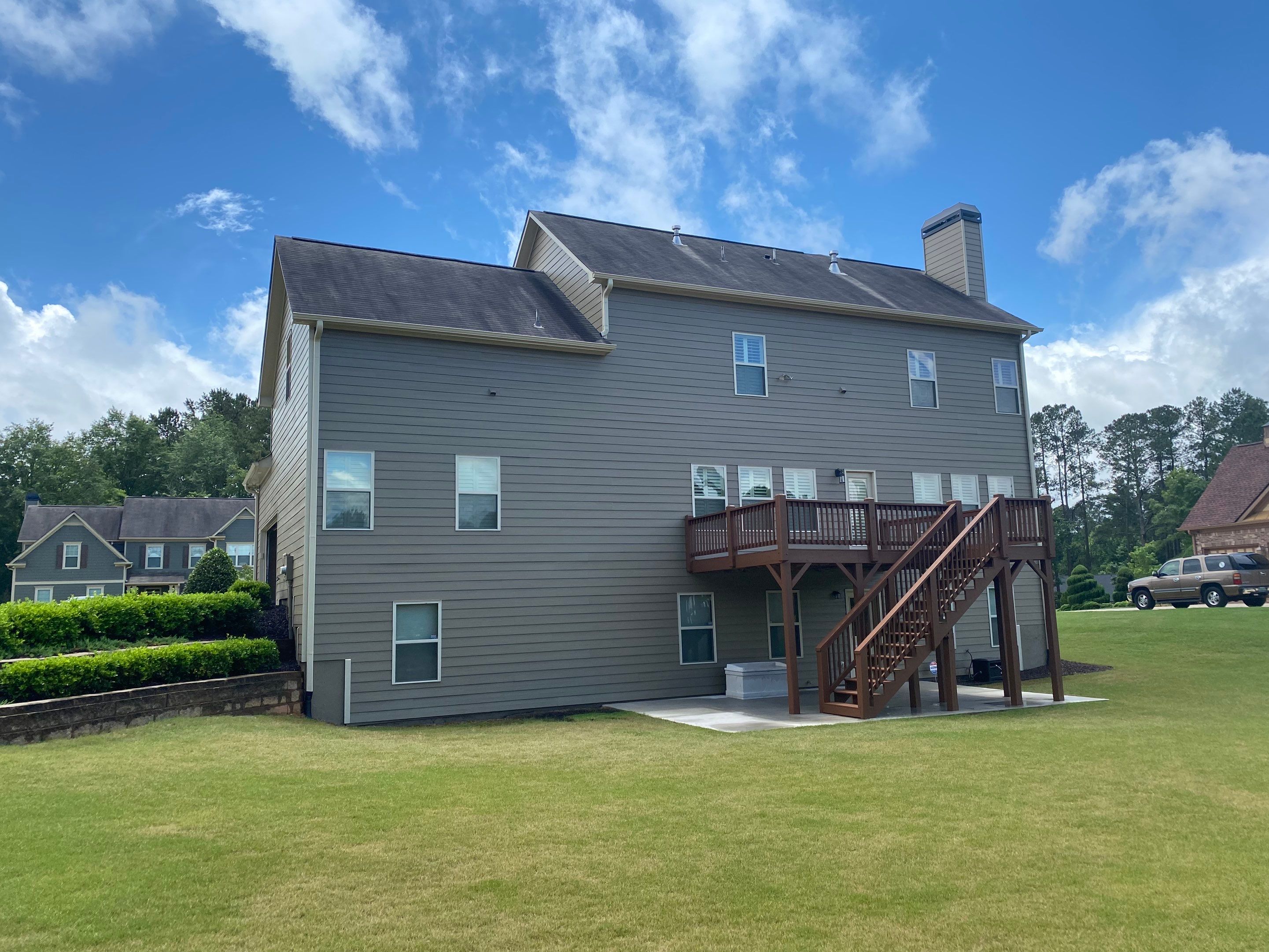 Full Exterior Painting and Siding Refresh in Powder Springs by Swift Home Renovations