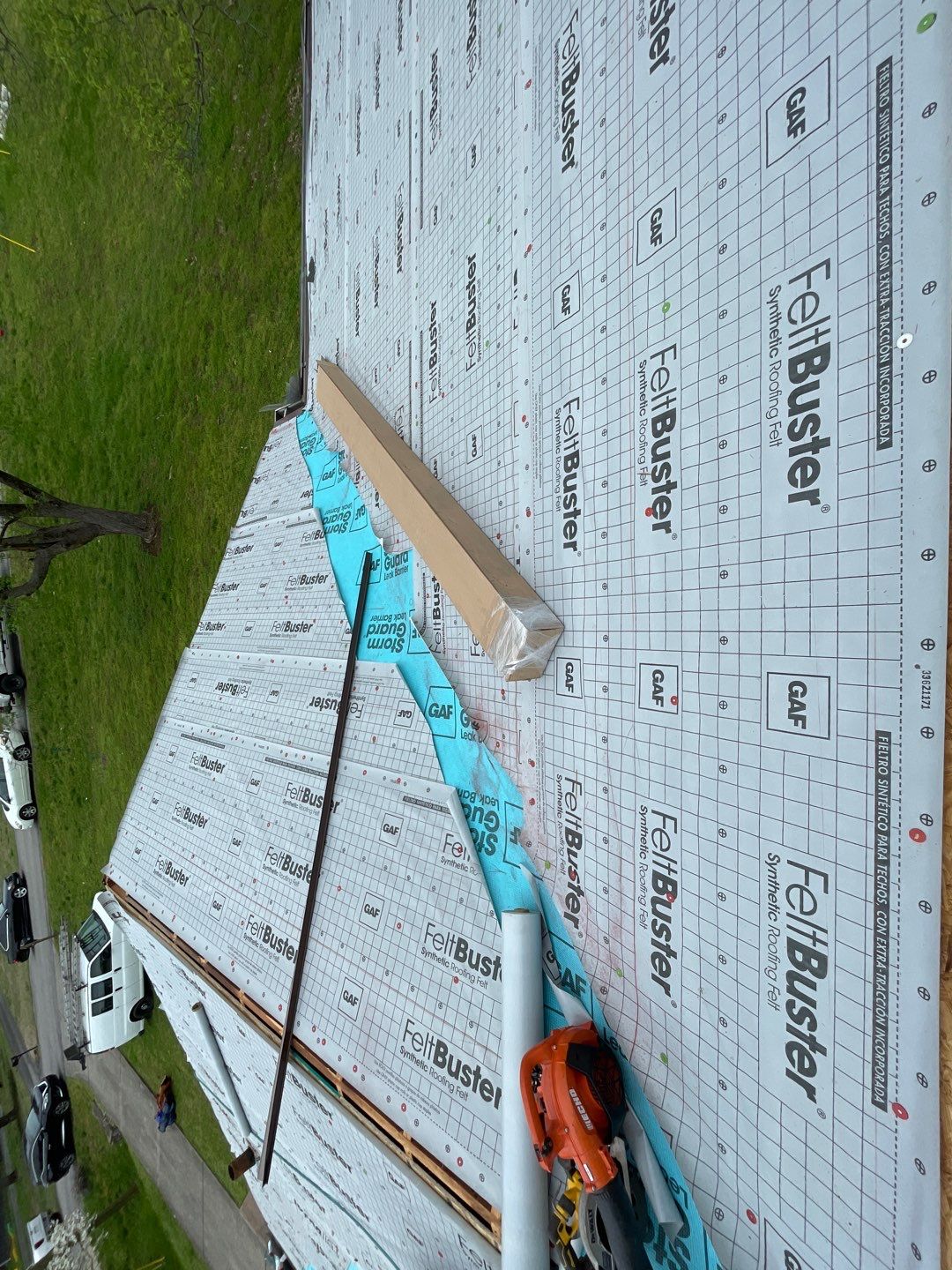 Residential Roofing Installation using GAF HDZ Roofing System  by Undersun Roofing 