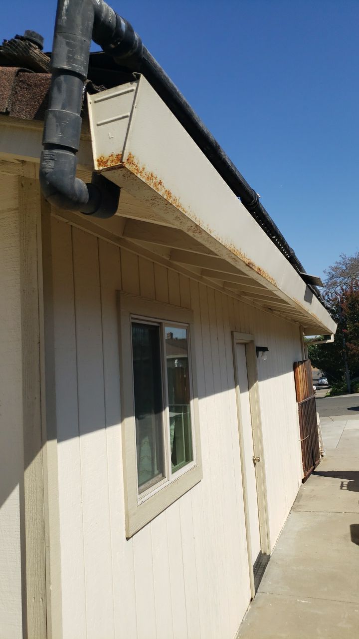 Roofing and Gutters to protect this home by Byers Enterprises