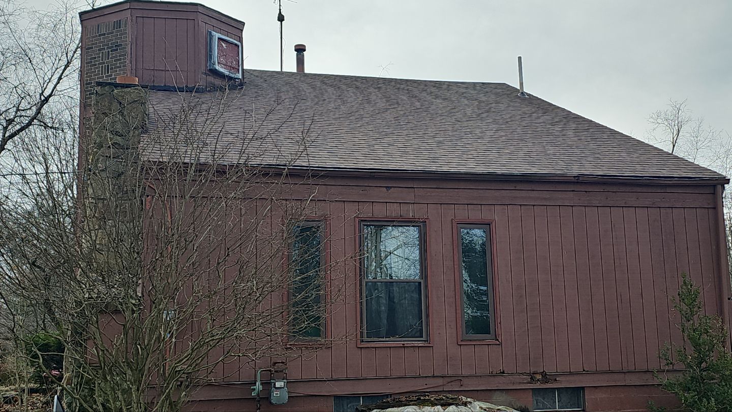 Atlas Pinnacle, Color, Burnt Hickory, Drip Edge, Color, Royal Brown by Eagle Eye Roofing