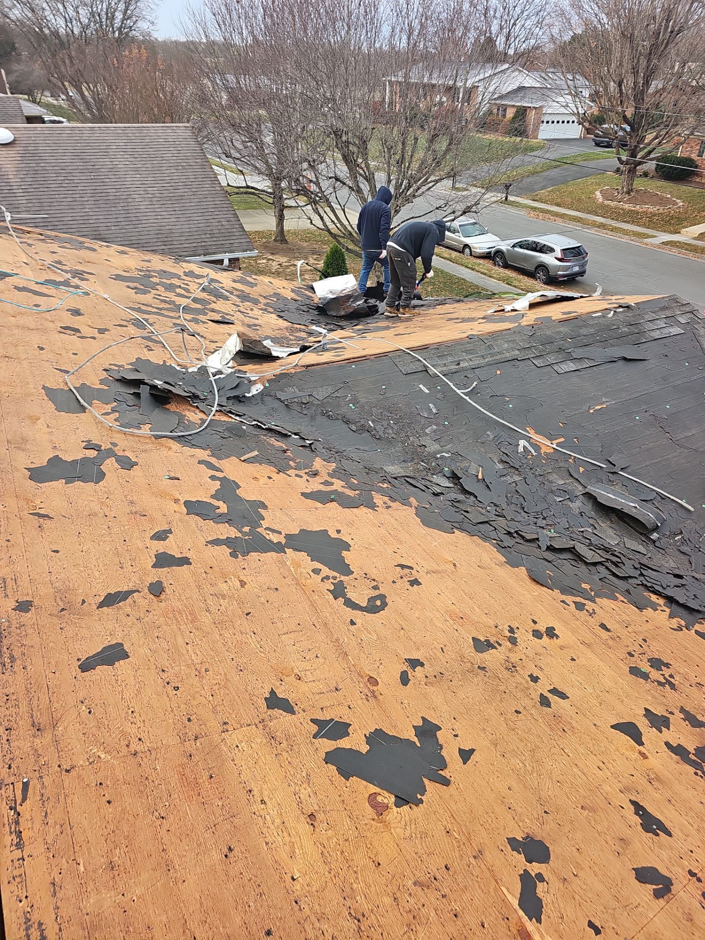 Roof Replacement - Colonial Slate by Winchester Roofing