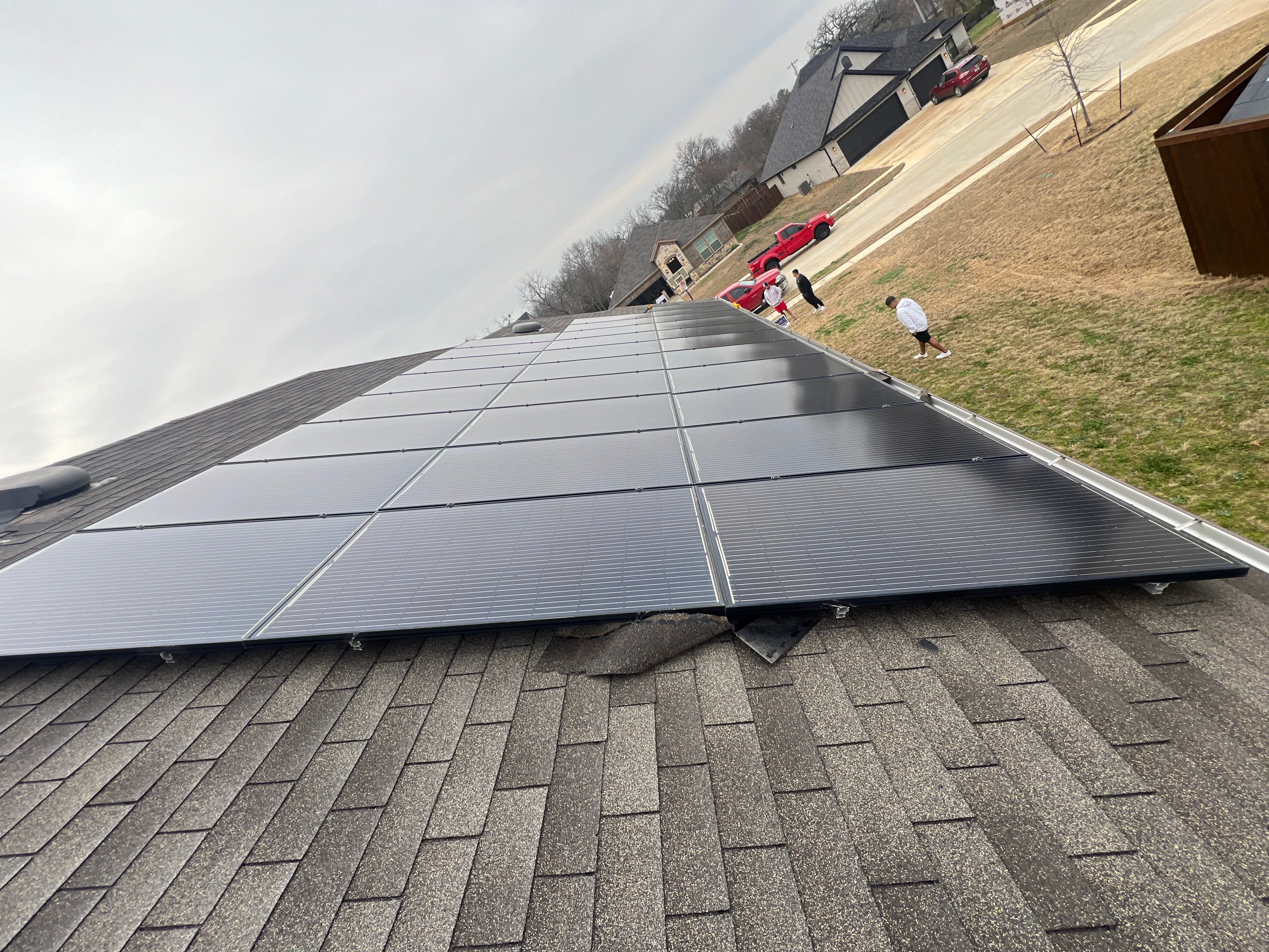 29 Panel D&R in Pilot Point Tx by Sunaura Solar