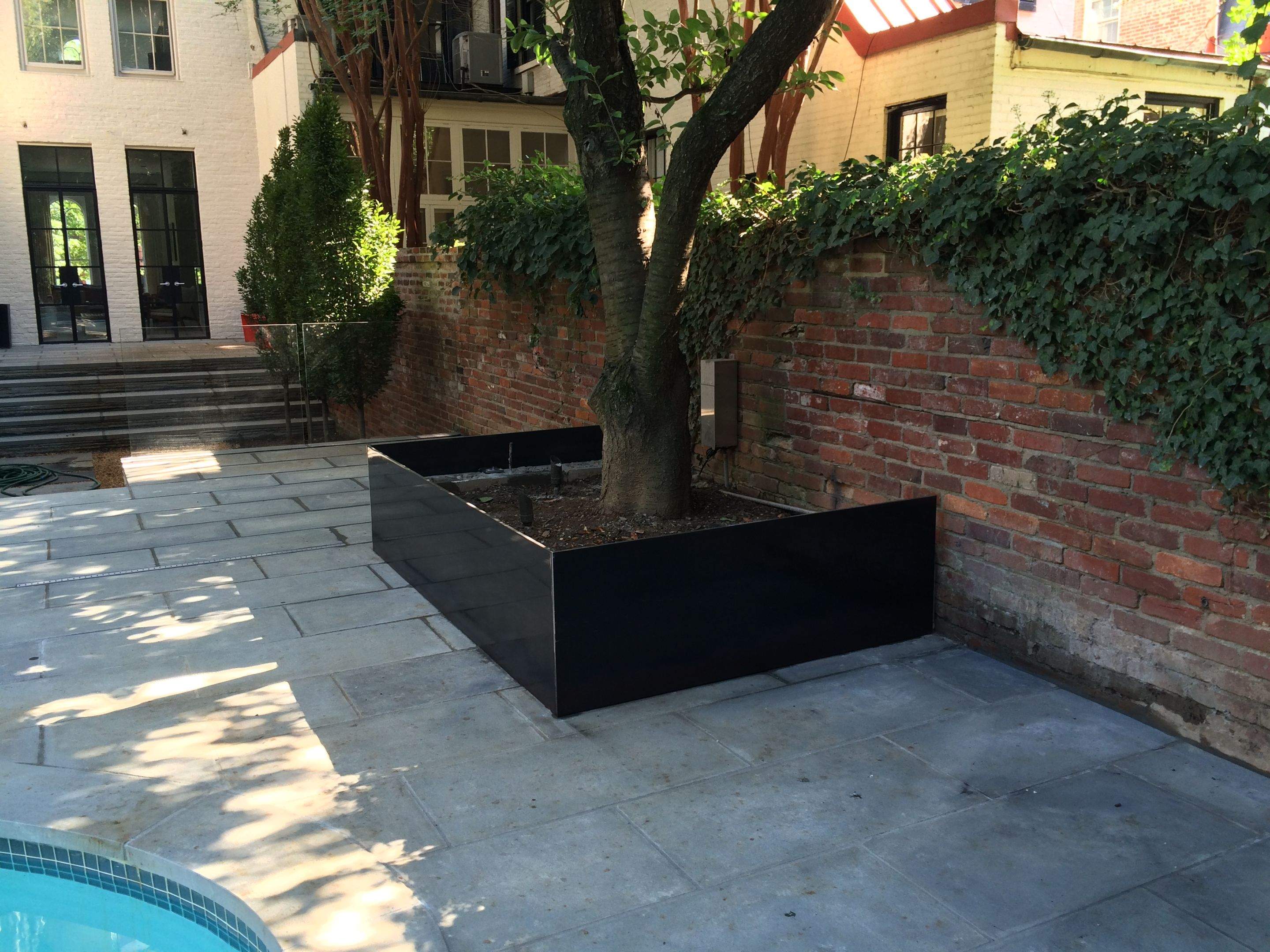 Custom Steel Tree Boxes & Planters – Urban Landscaping – Washington, DC by Capitol Iron Works