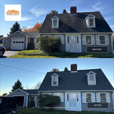  "One-Day Transformation: New Homeowner's Seamless Roof Replacement!"