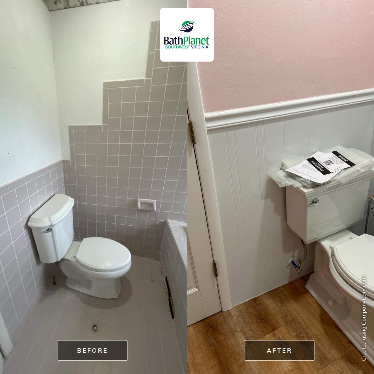 Whirlpool to Walk-in Shower by BathPlanet SW Virginia