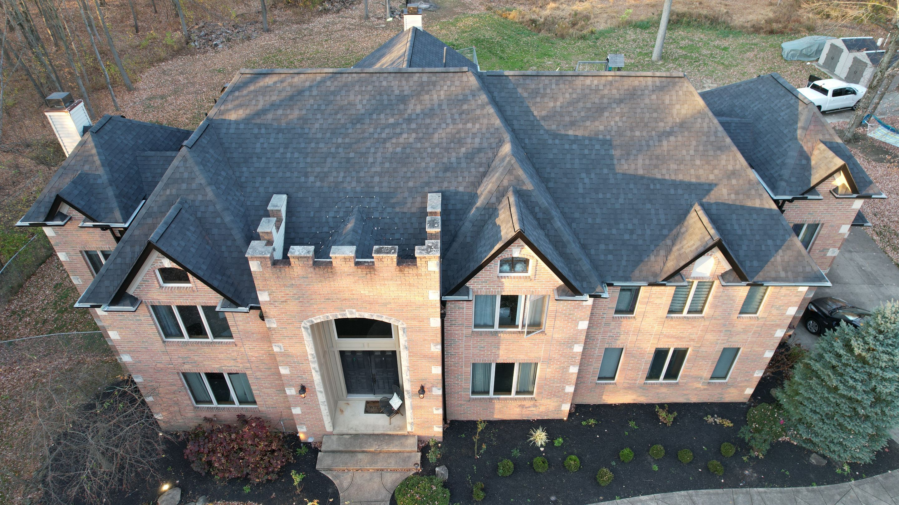 Atlas Pinnacle, Color, Black Shadow, Drip Edge, Color, Black by Eagle Eye Roofing