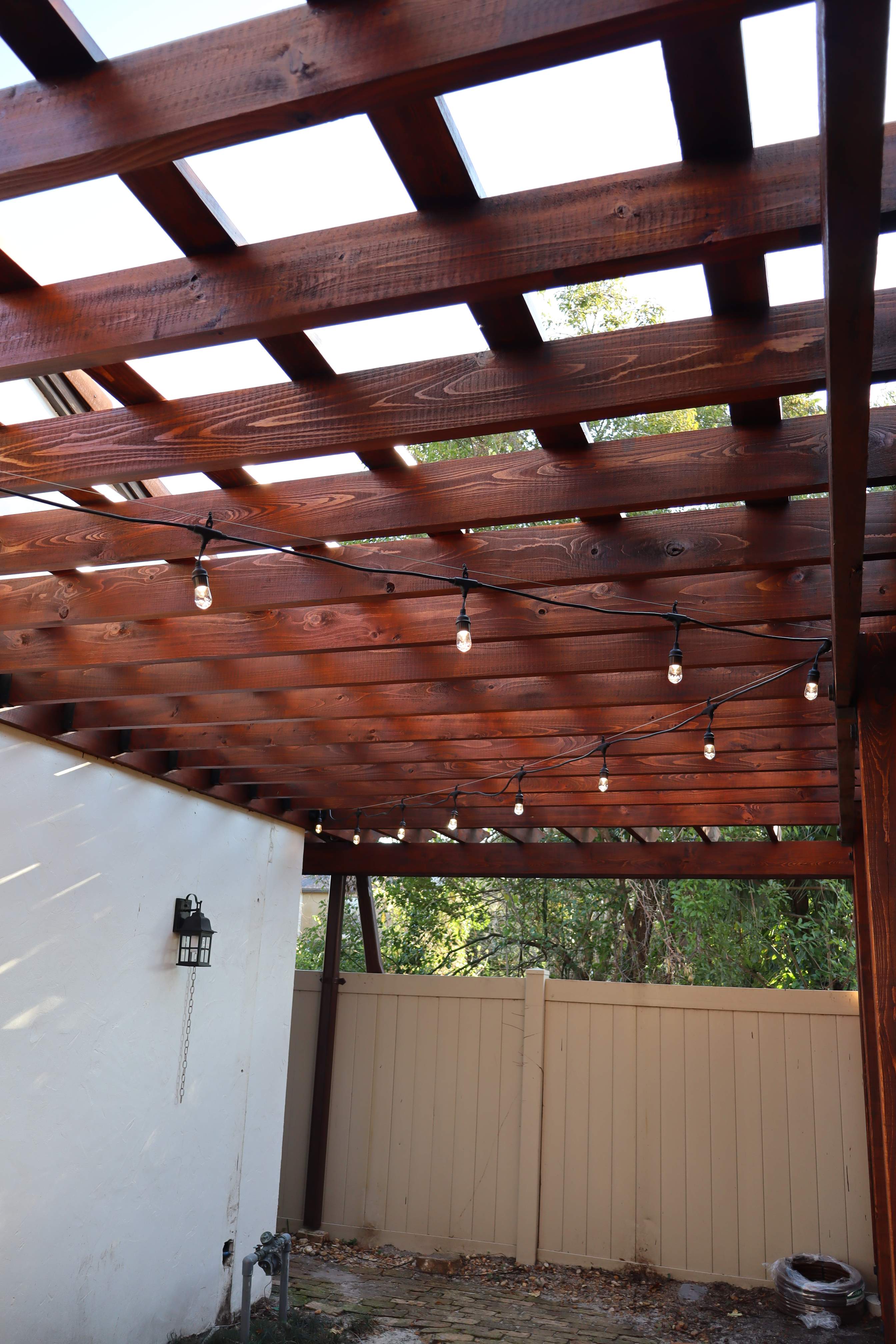 Attach Cypress pergola by Orlando pergolas