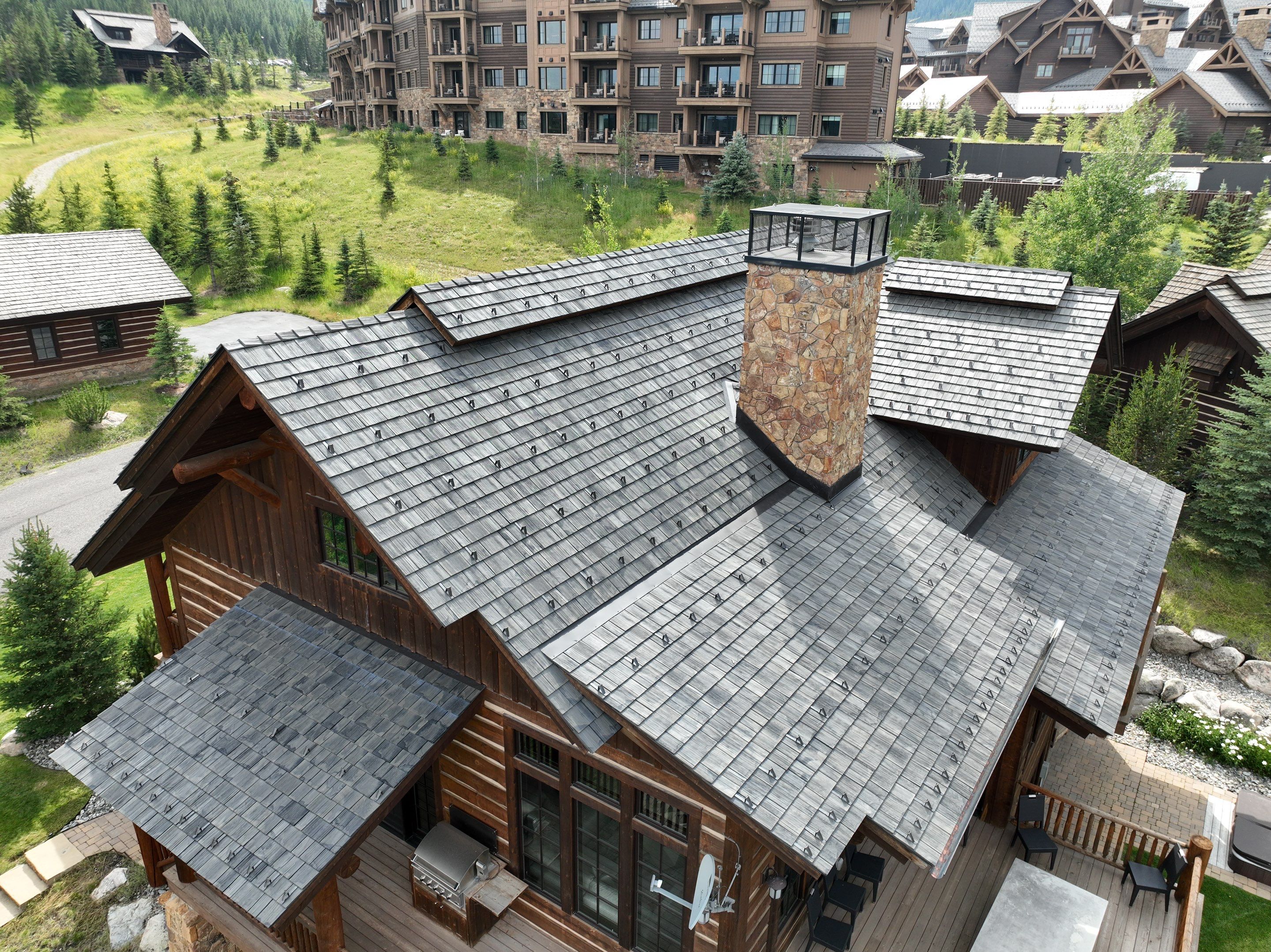 Brava Shake - Canyon Gray  by Montana Roofing Solutions