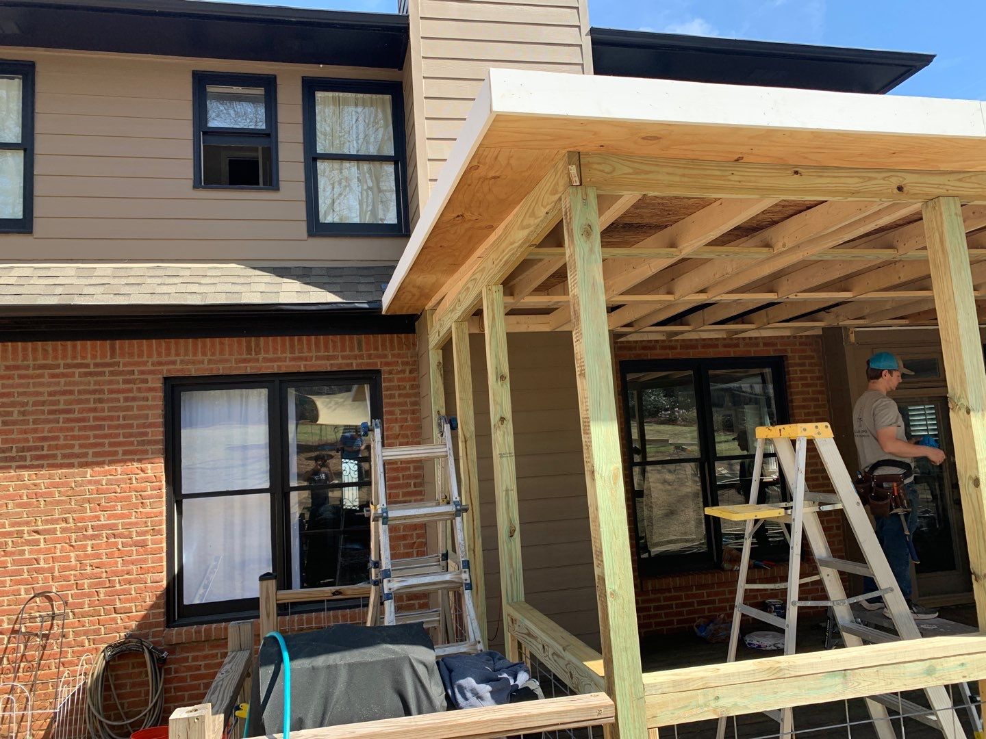 Lake Crest Circle - Roof and Deck Installation  by Pillar and Pine