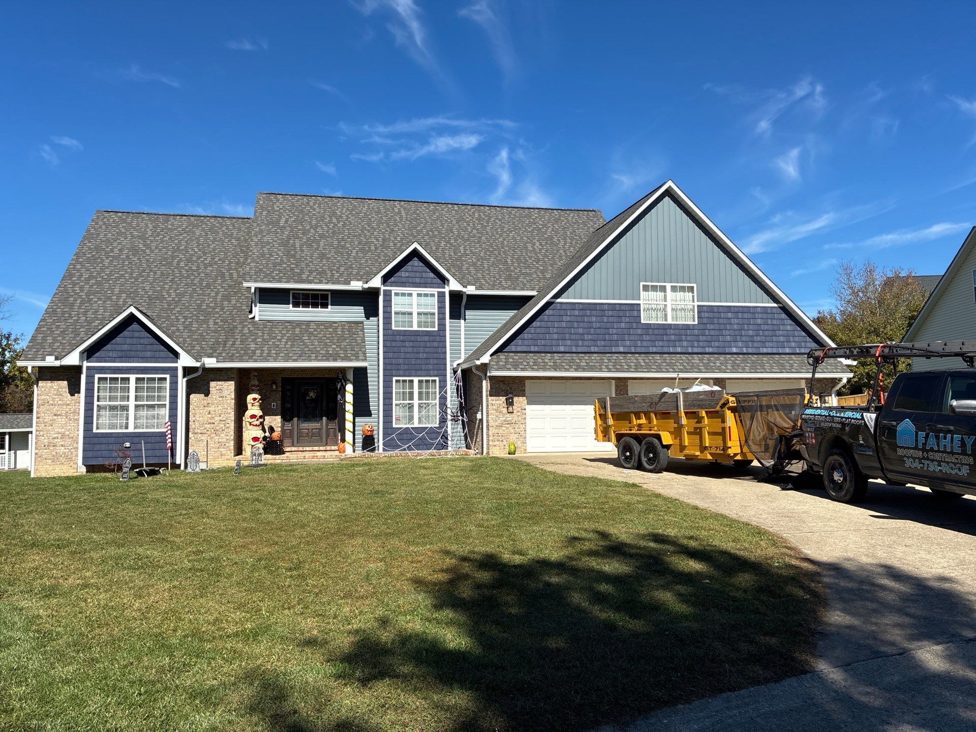 Land Mark Pro, LP Smartside, and Harbor Mill Vinyl Shake Siding by Fahey Roofing + Contracting