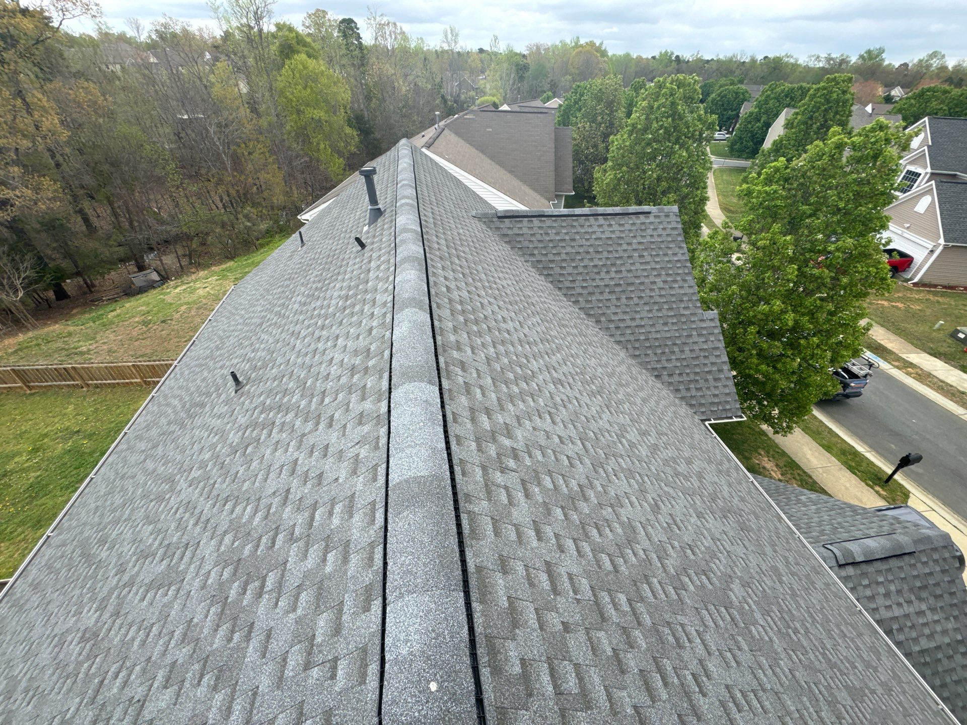 GAF HDZ Architectural Shingle in Pewter Gray by H&S Roofing and Gutter