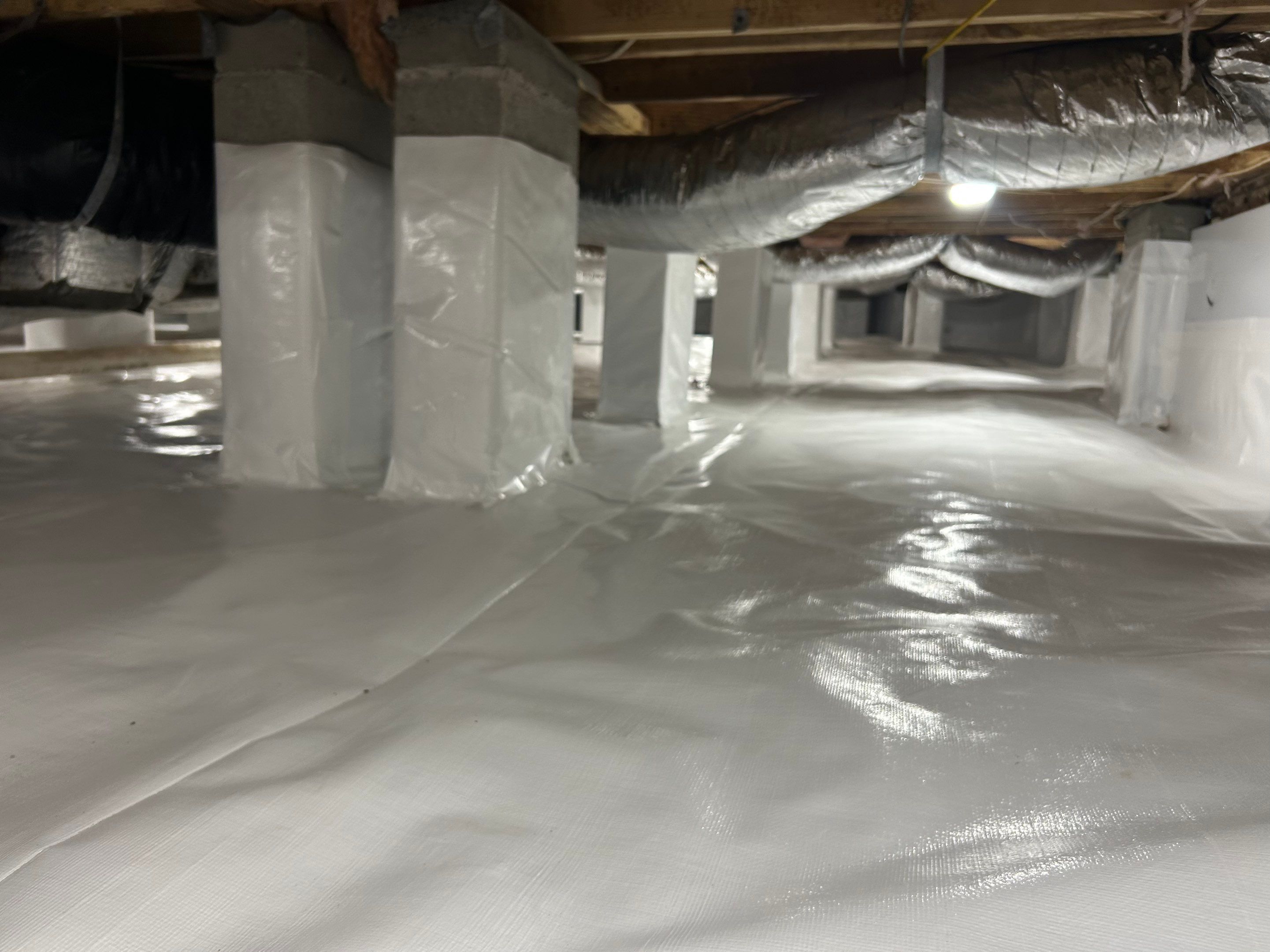 Encapsulation, Attic Insulation, and Attic Fan Project by Impact Crawlspace