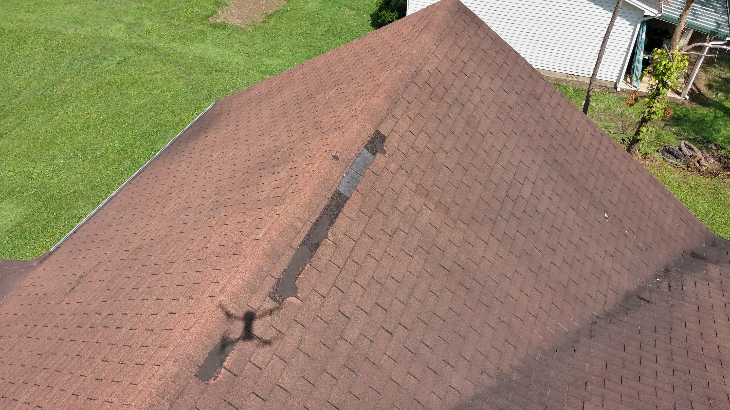 IKO Dynasty Shadow Brown Roof Installation in Lucasville, OH by Mr. Roofer