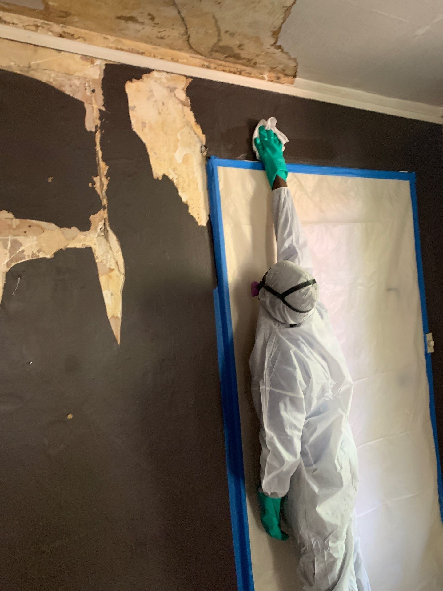 Fire Mitigation with LBP Remediation by EAS Environmental, LLC.