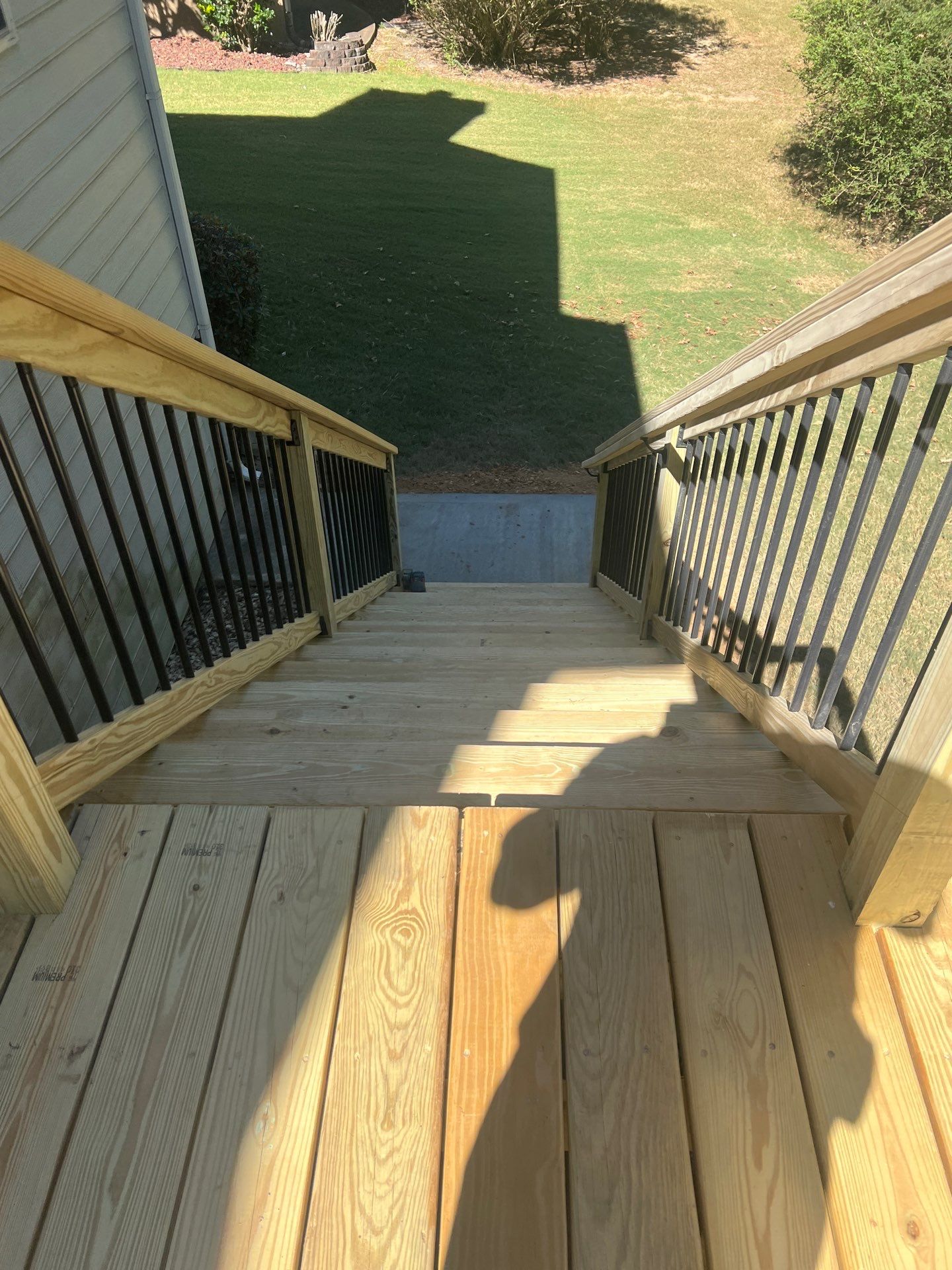 Wood Deck Build in Duluth, GA by Nelson Exteriors