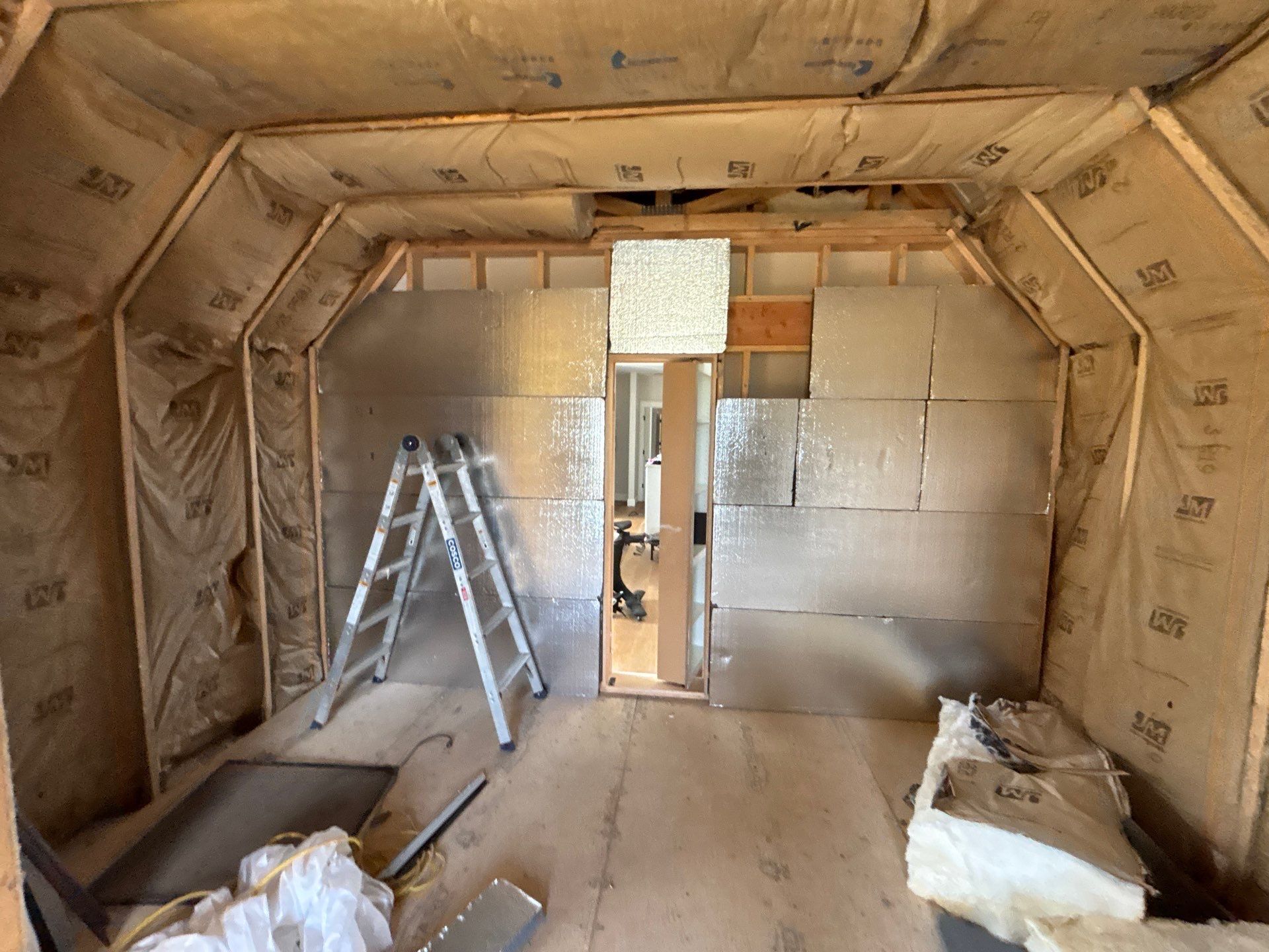 Make East Liverpool home rooms over Garage warmer in the winter. by Home Environment Solutions