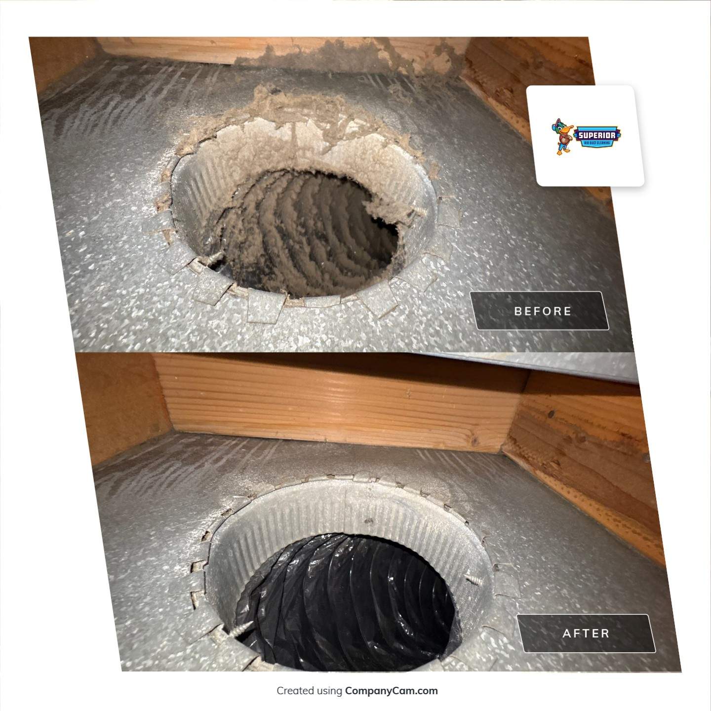 Air Duct Cleaning With a Vacuum Truck in South Park, PA by Superior Air Duct Cleaning