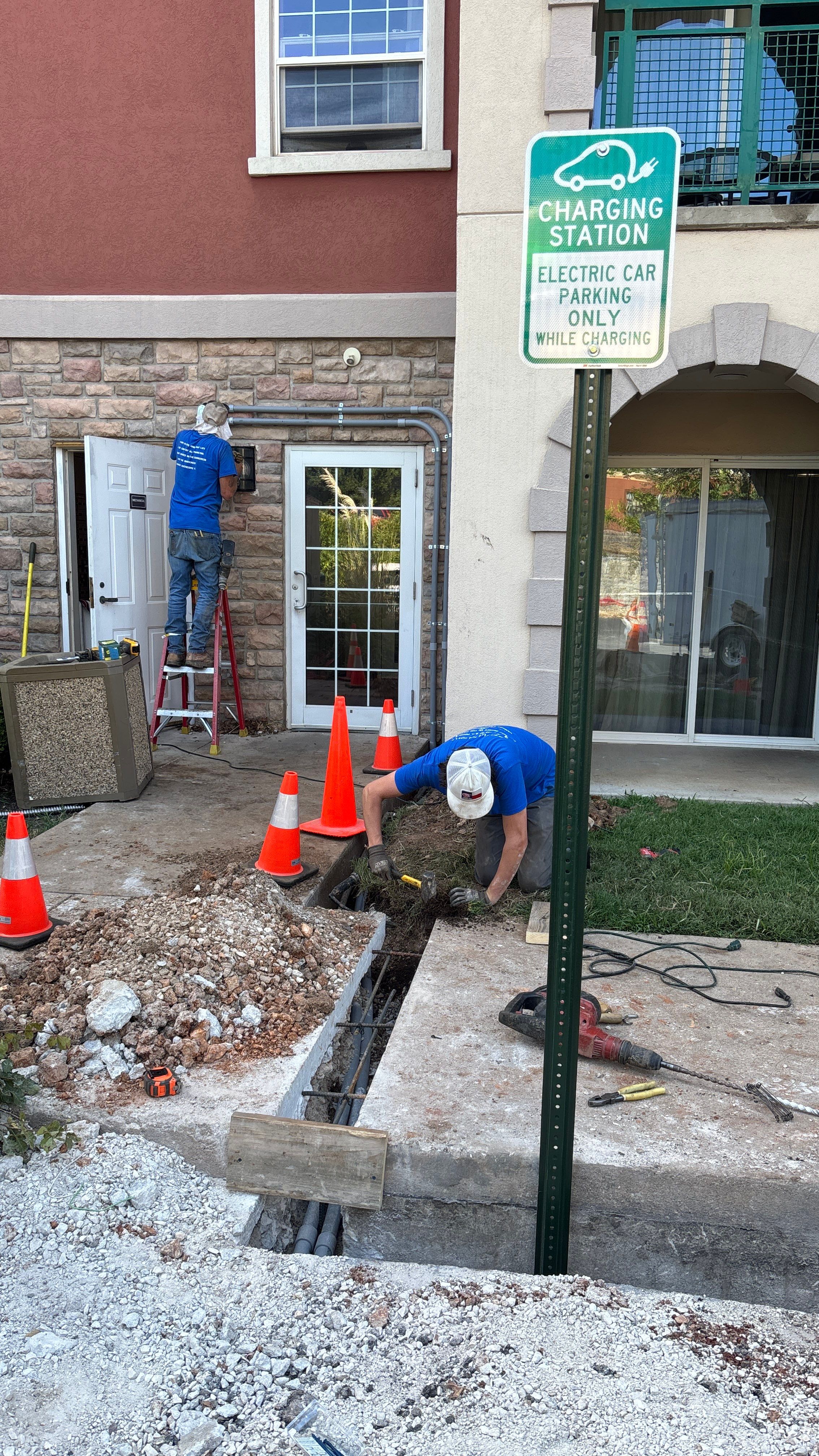 Commercial EV Chargers by Argent Electric LLC