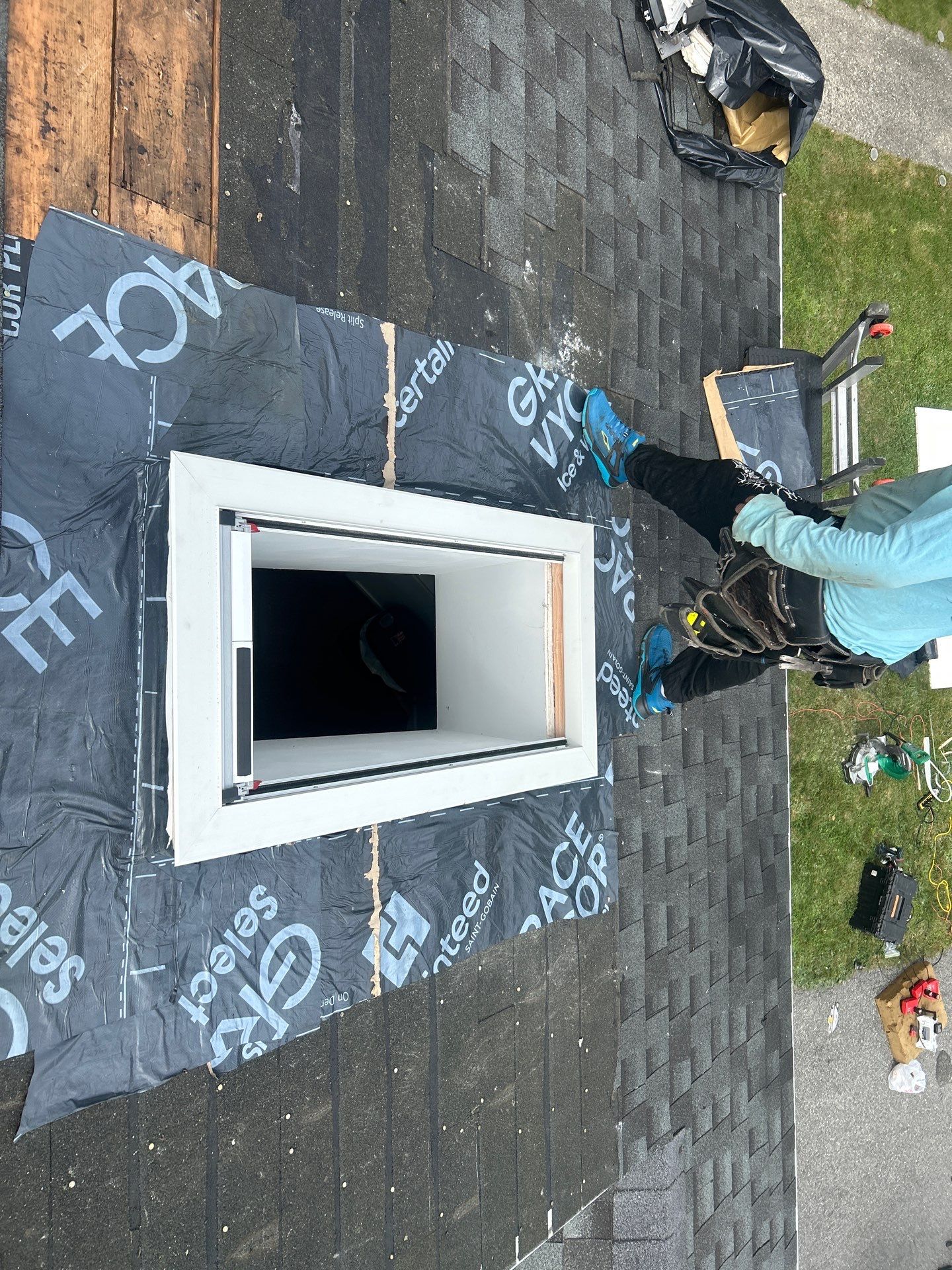 Lowell Premium Velux Curb-Mount Skylight & Chimney Restoration by Mighty Dog Roofing of Greater Middlesex County
