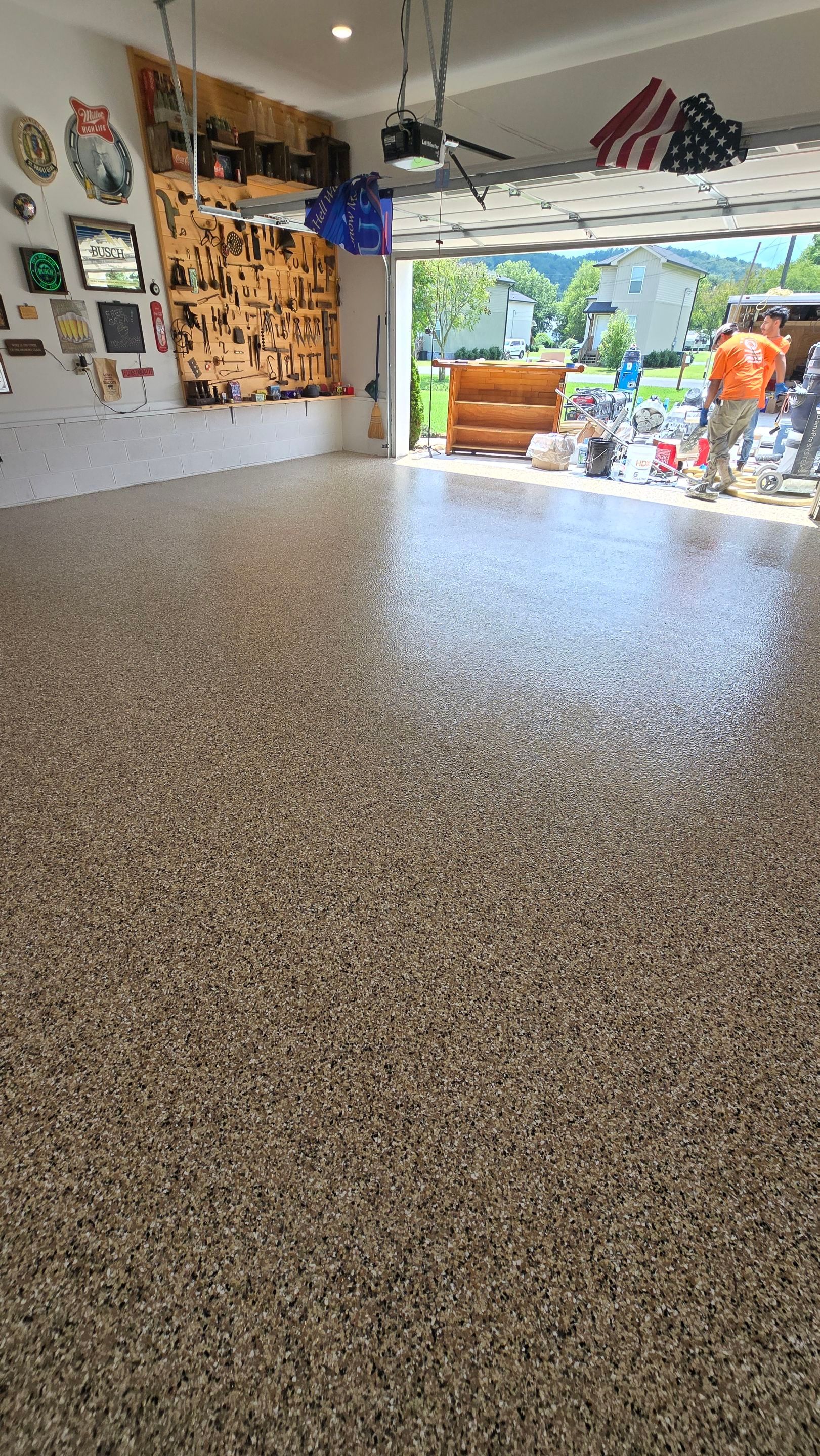 Project in Chatsworth with Outback flake by Opus Renovations 