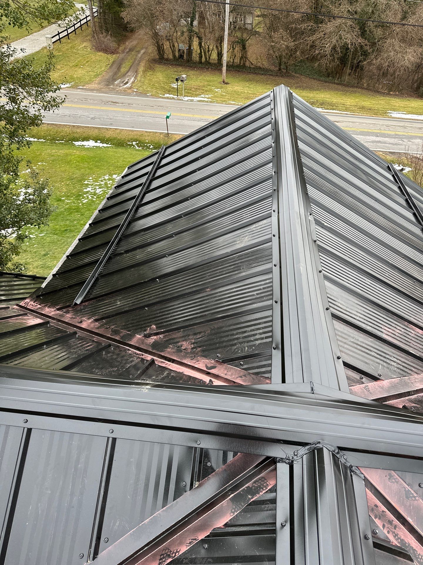 Weather Max Panel, Color: Black by Eagle Eye Roofing