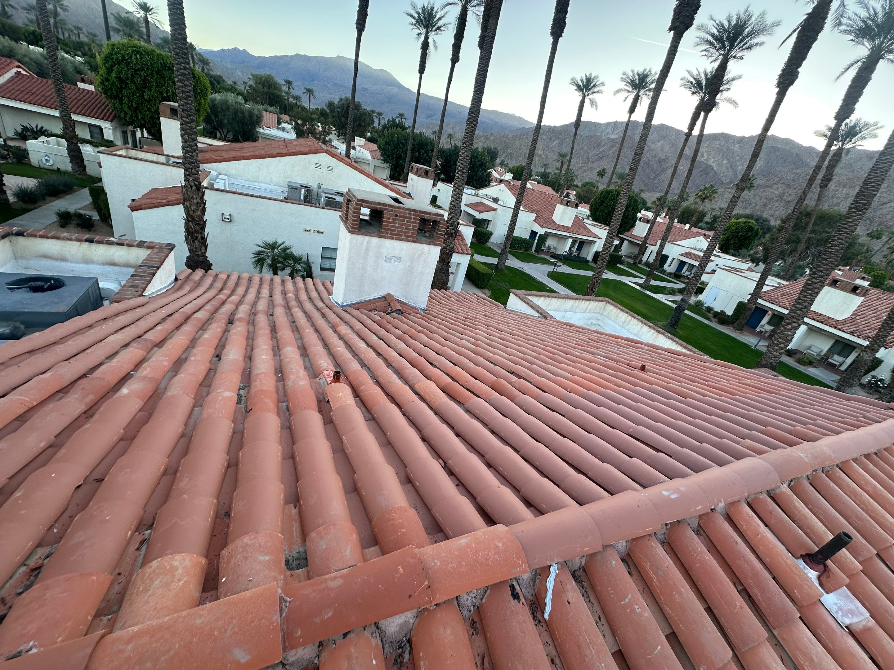 Project in La Quinta by Desert Roof Concepts
